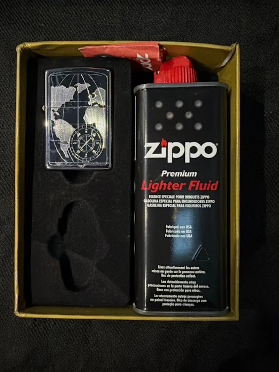 Zippo - No reserve price - Lighter - Steel (stainless)