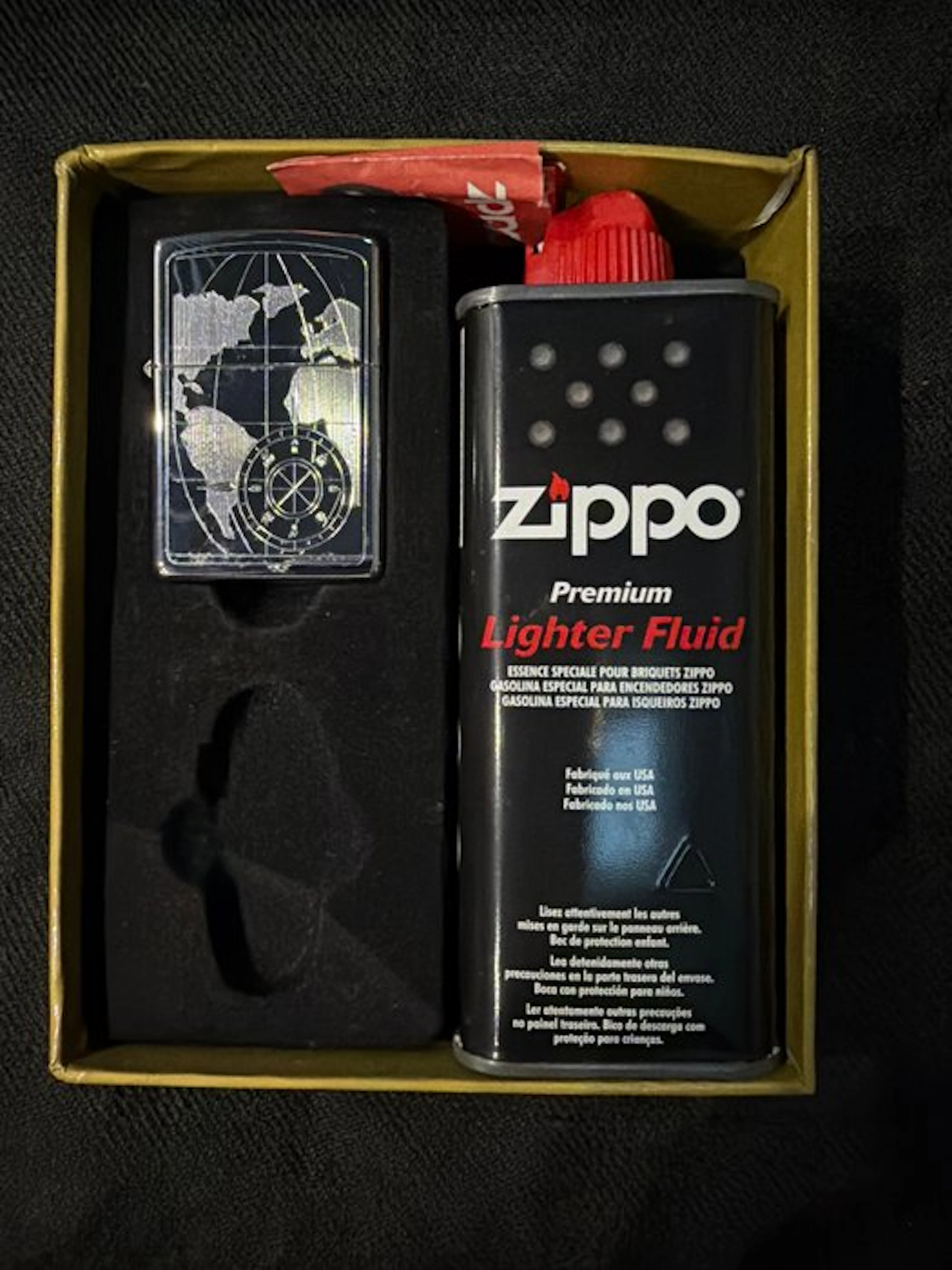 Zippo - No reserve price - Lighter - Steel (stainless)