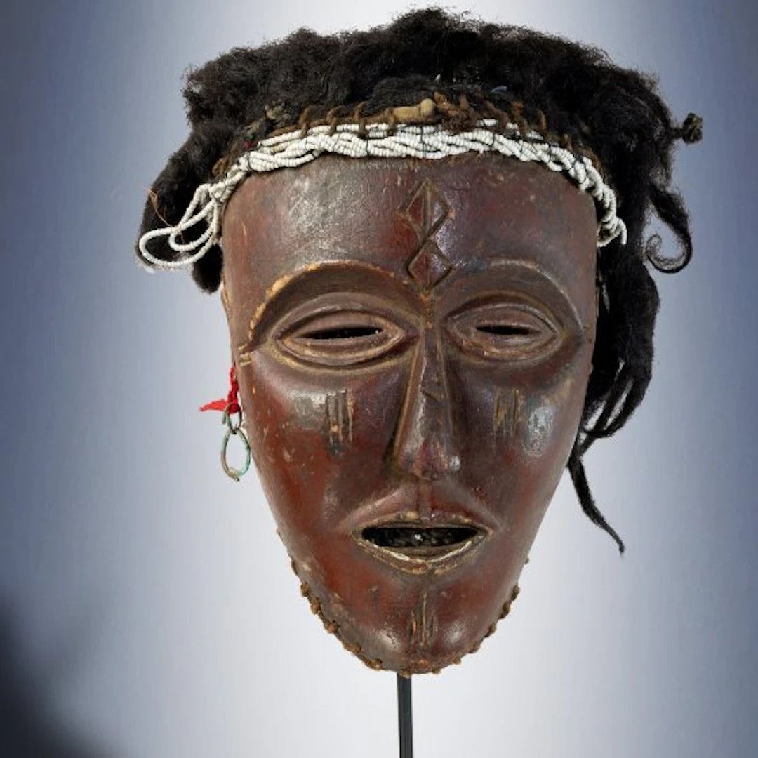 Rare Chokwe mask - Chokwe - DR Congo