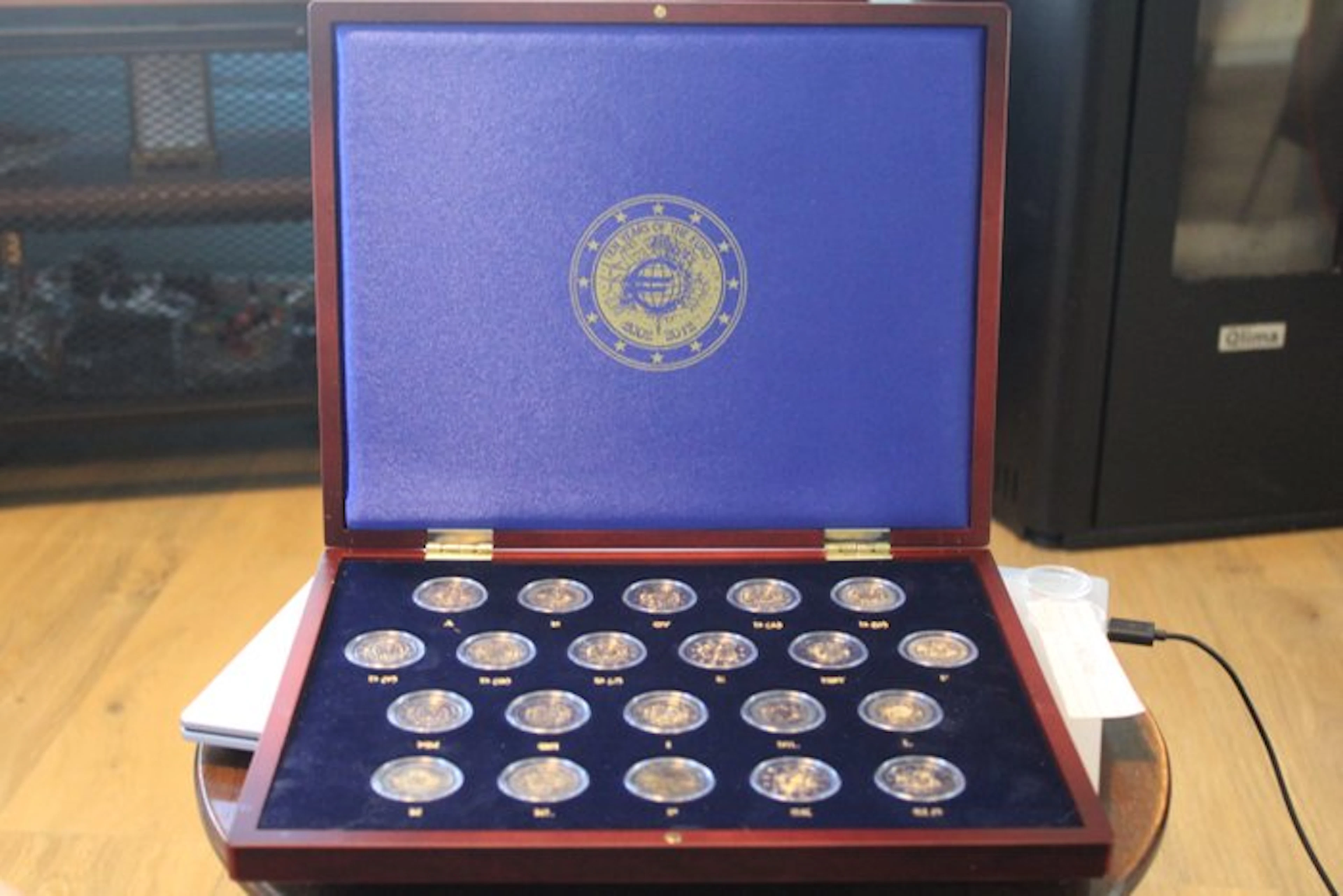 Europe. 2 Euro 2012 "10 Years of Euro" (21 coins + Box) (No reserve price)