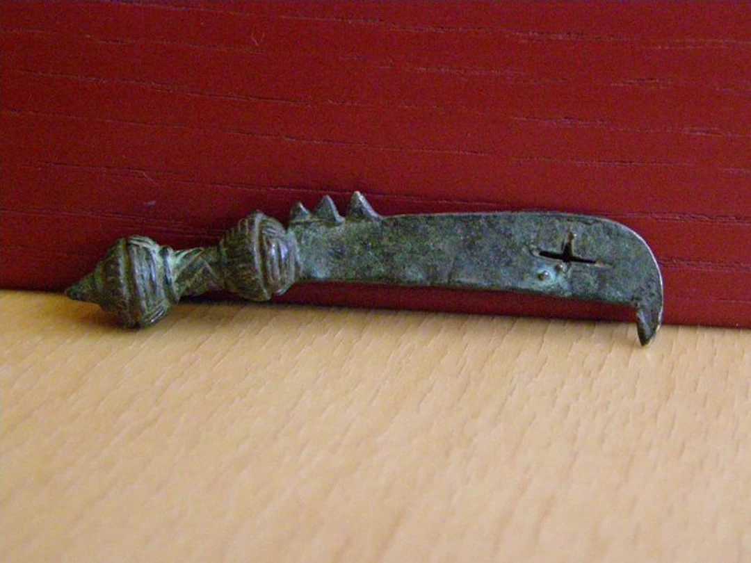 GOLD WEIGHT - CEREMONIAL SWORD - Abrammuo - Mrammuo - Akan