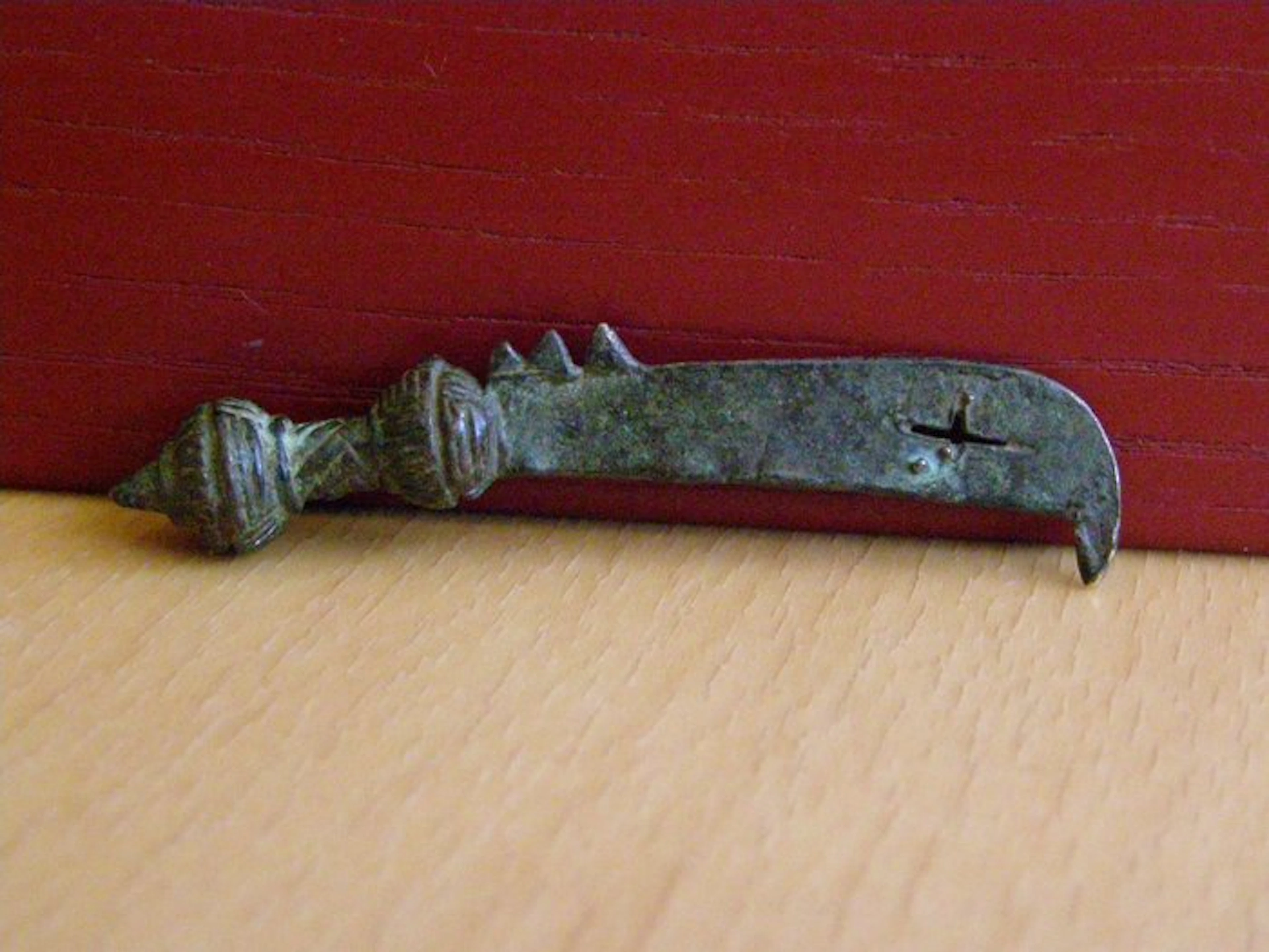 GOLD WEIGHT - CEREMONIAL SWORD - Abrammuo - Mrammuo - Akan