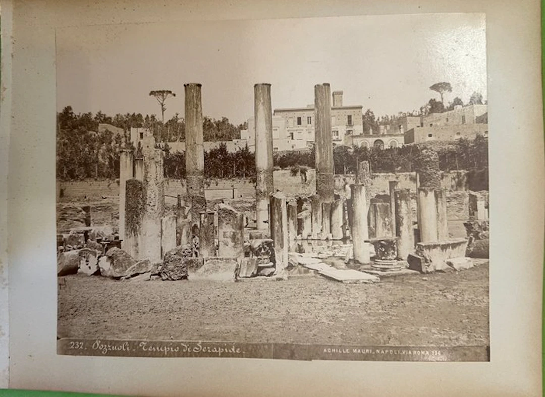 Achille Mauri - Napoli Pozzuoli - Fotografia antica dell’800
