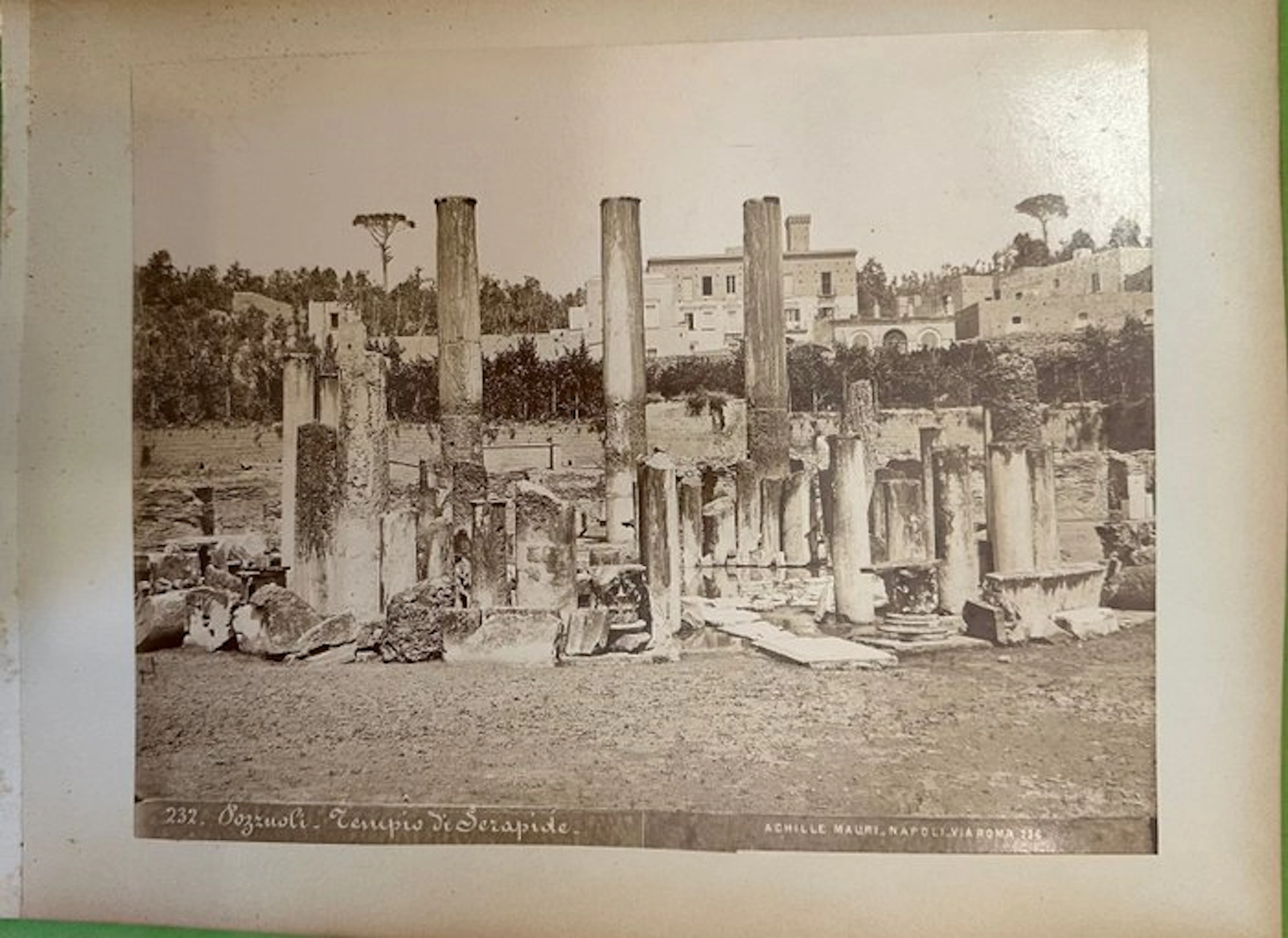 Achille Mauri - Napoli Pozzuoli - Fotografia antica dell’800