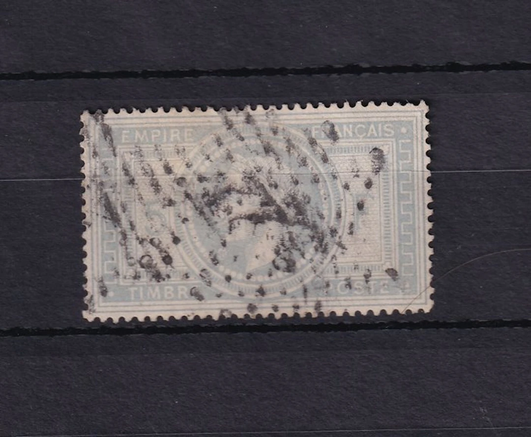 France 1869 - signed Napoleon 5f - Yvert n°33