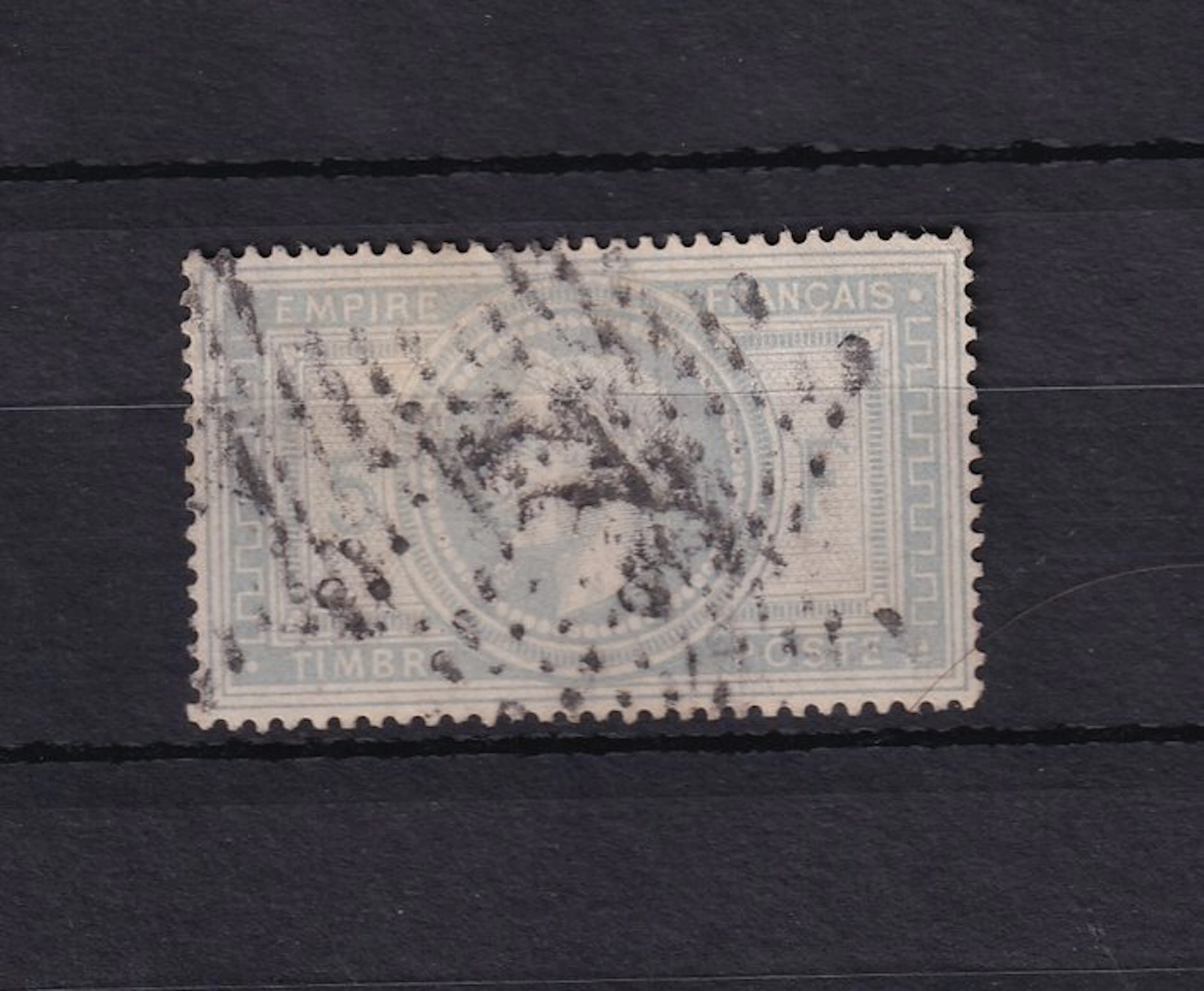 France 1869 - signed Napoleon 5f - Yvert n°33