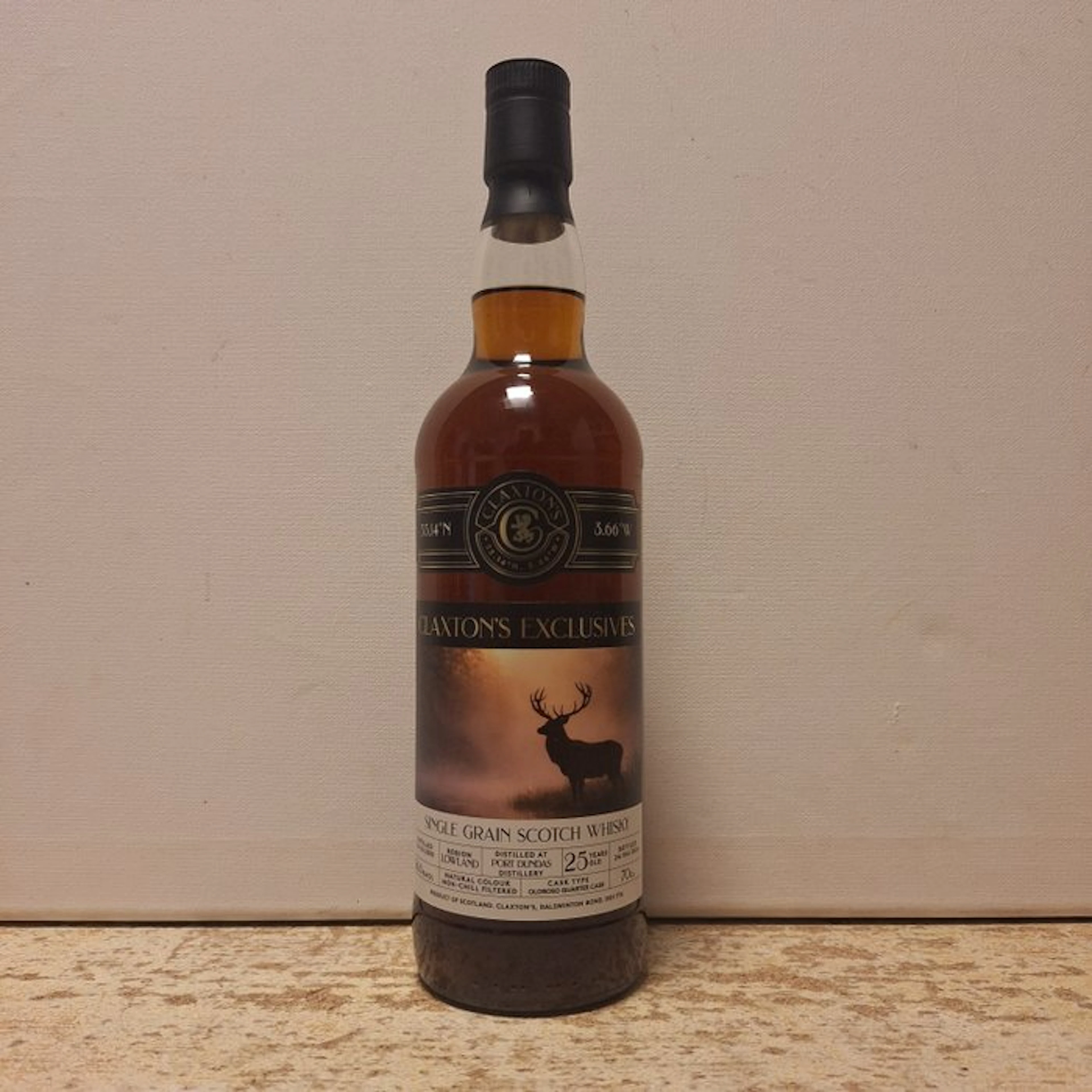 Port Dundas 2000 25 years old Claxton's Exclusives - Claxton's - b.