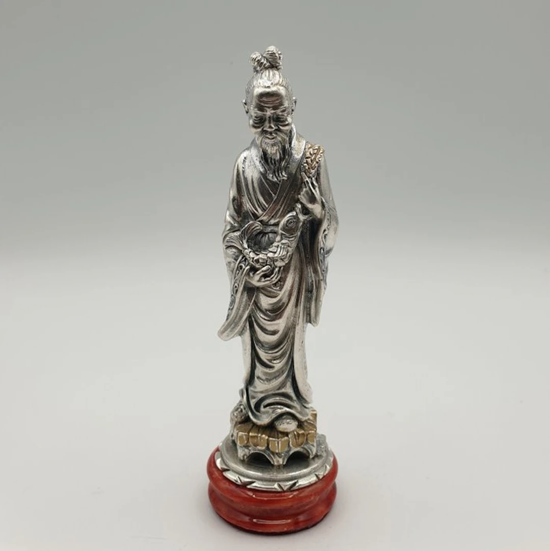 Fratelli Magrino - Saggio orientale rivestito in Argento...