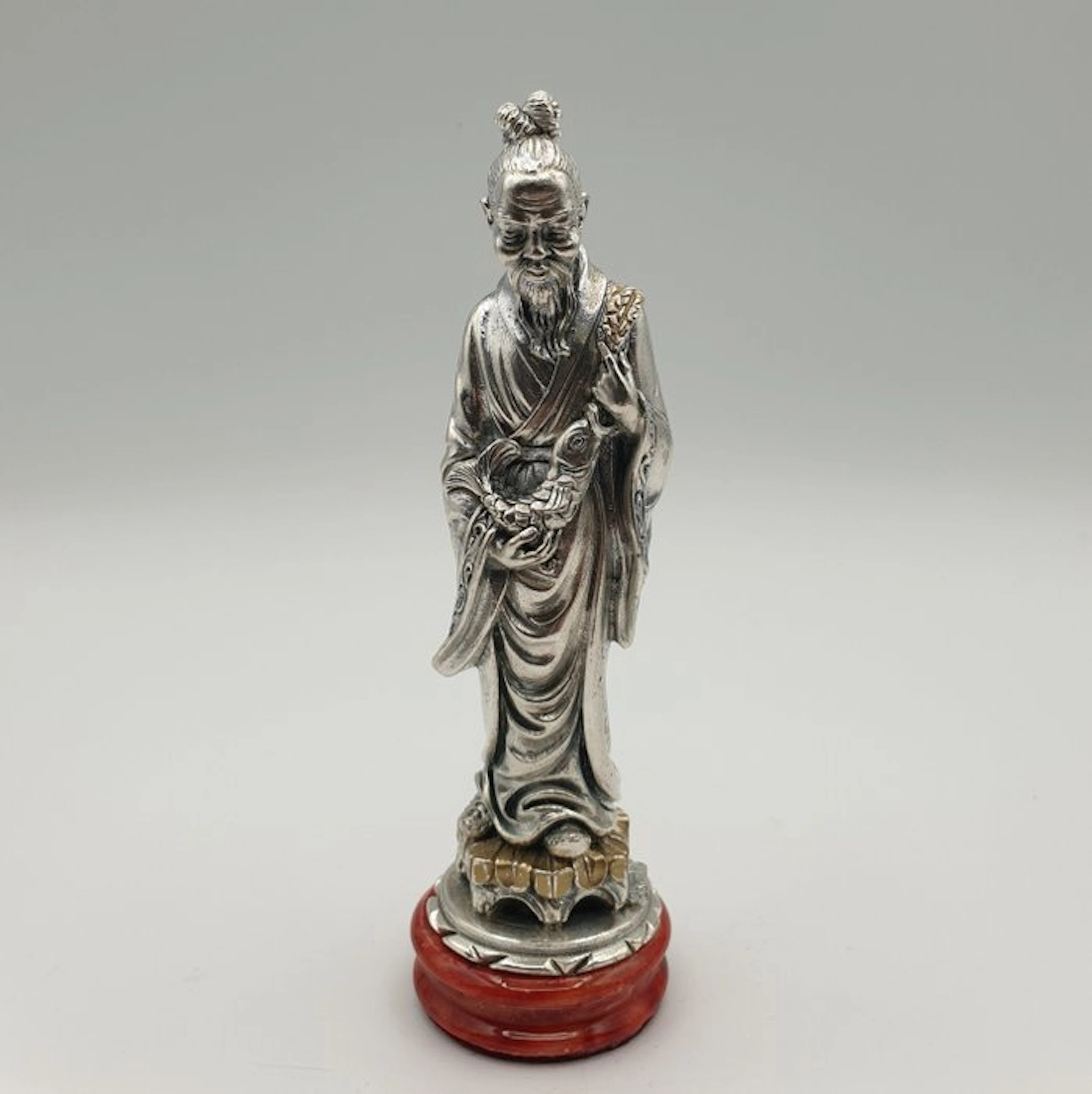 Fratelli Magrino - Saggio orientale rivestito in Argento...