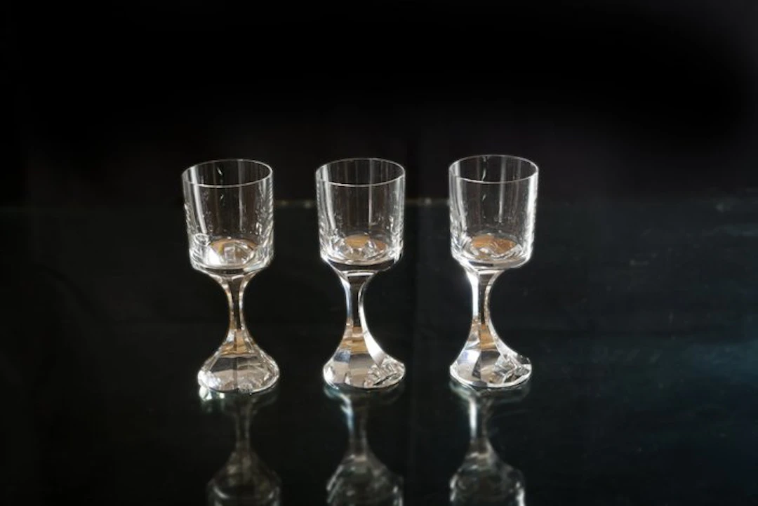 Baccarat - Boris Tabacoff - Drinking set (3) - Crystal...