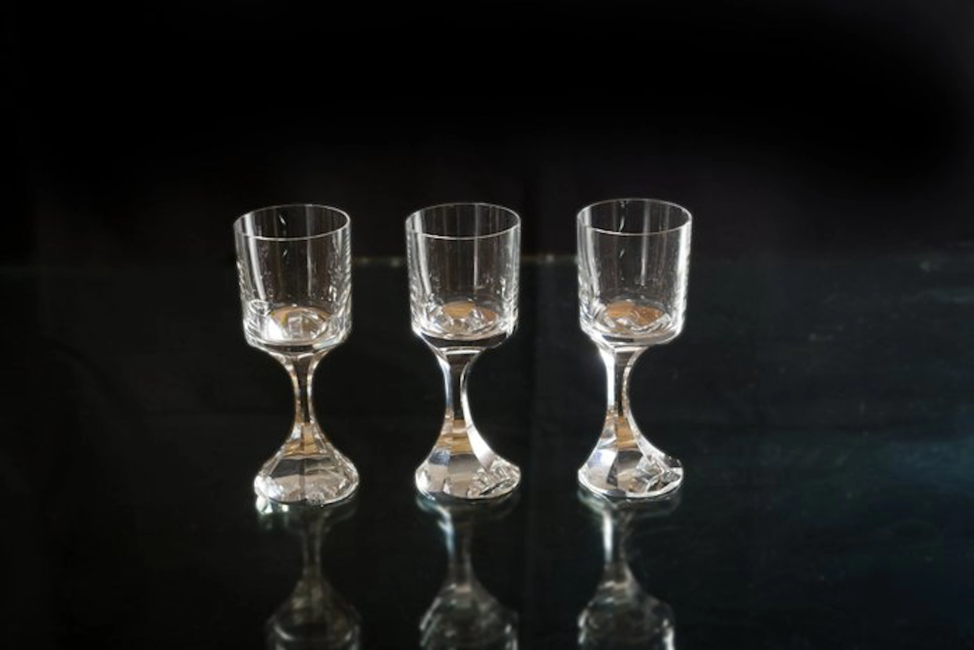 Baccarat - Boris Tabacoff - Drinking set (3) - Crystal...