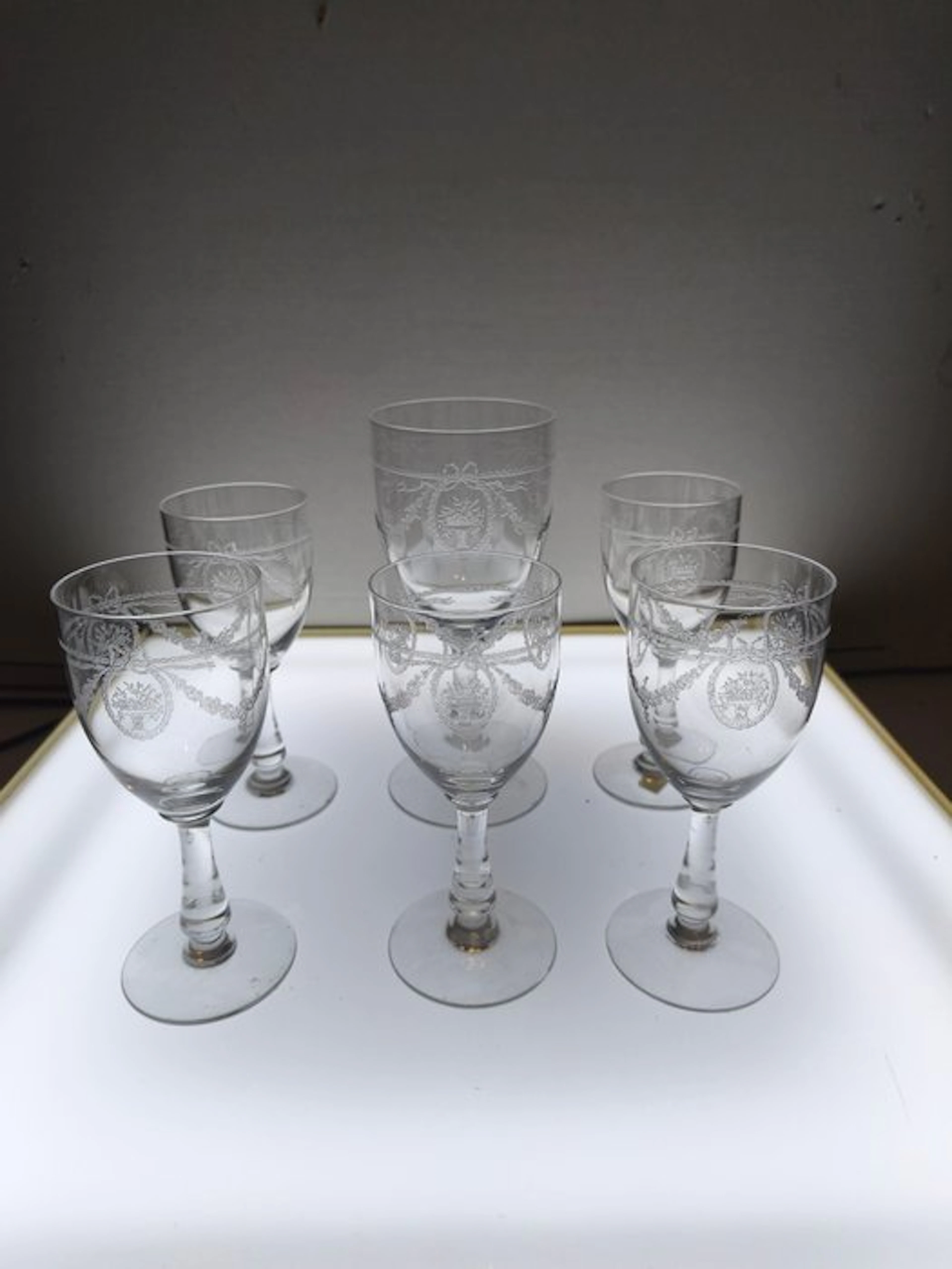 St. Louis - Drinking set (6) - Sapho Model - Crystal