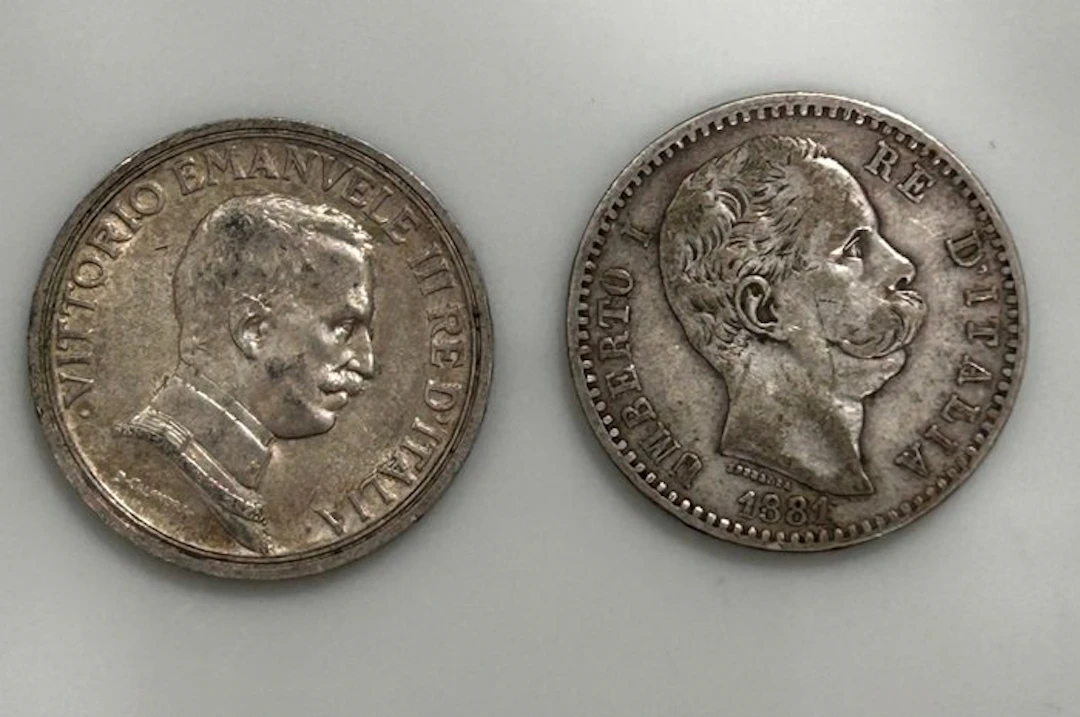 . Italy Umberto I - Vittorio Emanuele III. 2 Lire 1882-1916 (No reserve price)