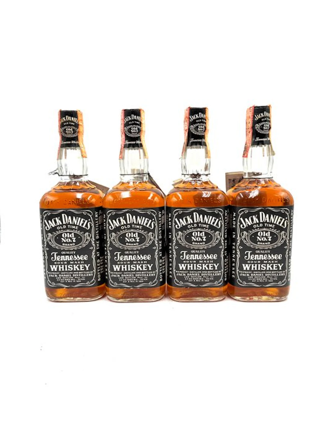 Jack Daniel's Old No 7 - b. 1979 - 70cl - 4 bottles