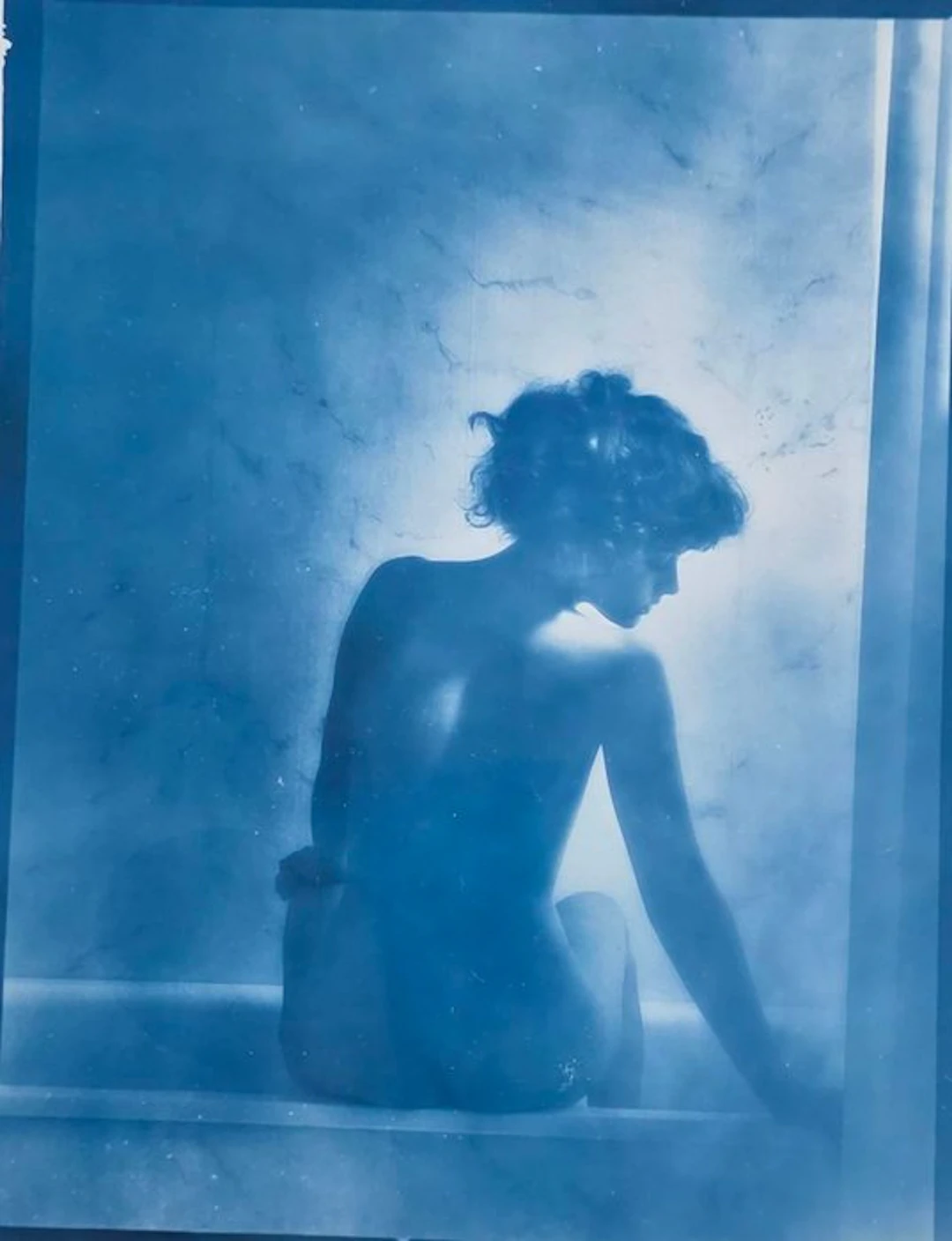 Michael Joseph (1941-) - Nivea now in tubs - blue