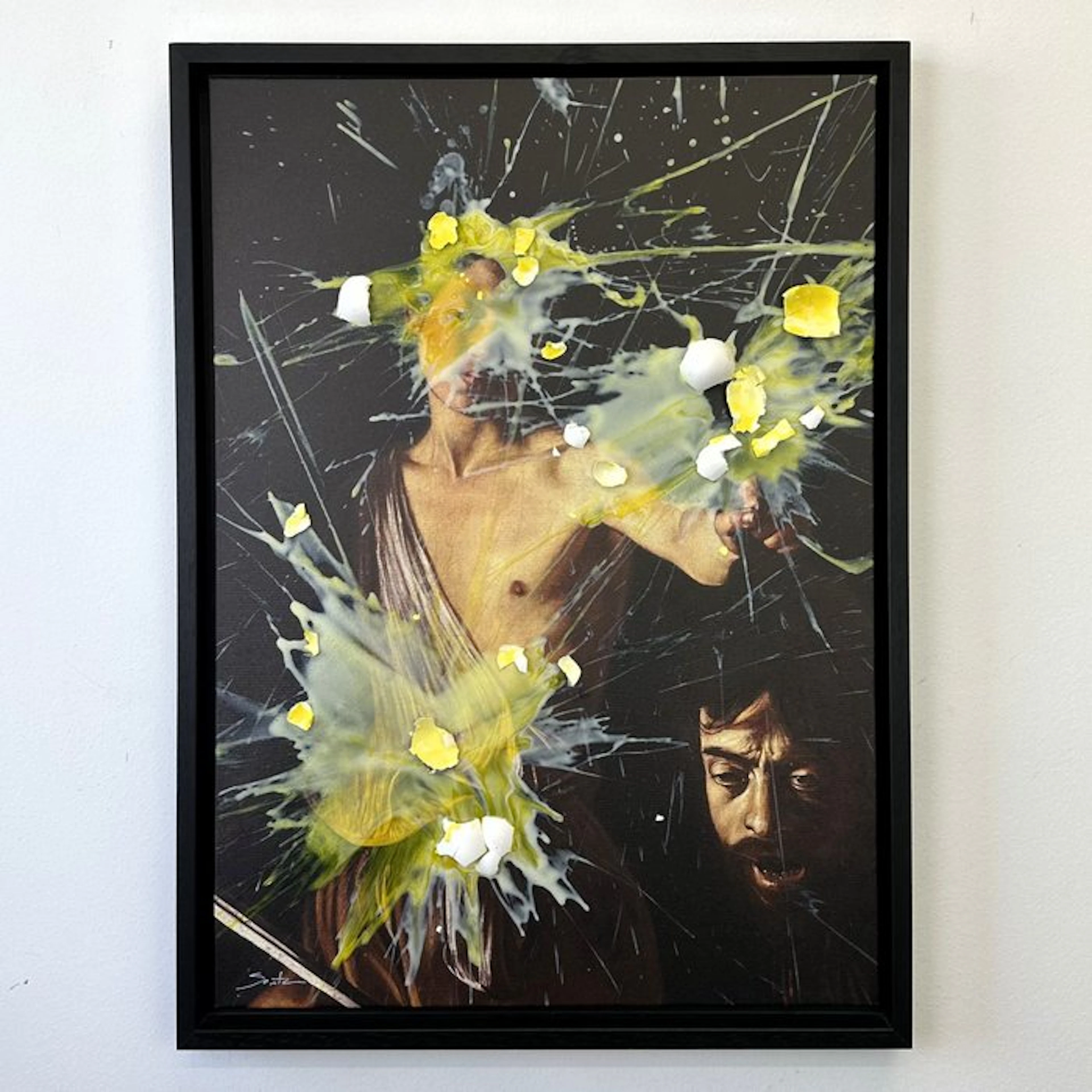 Santicri - Desecrated, Davide con la testa di Golia
