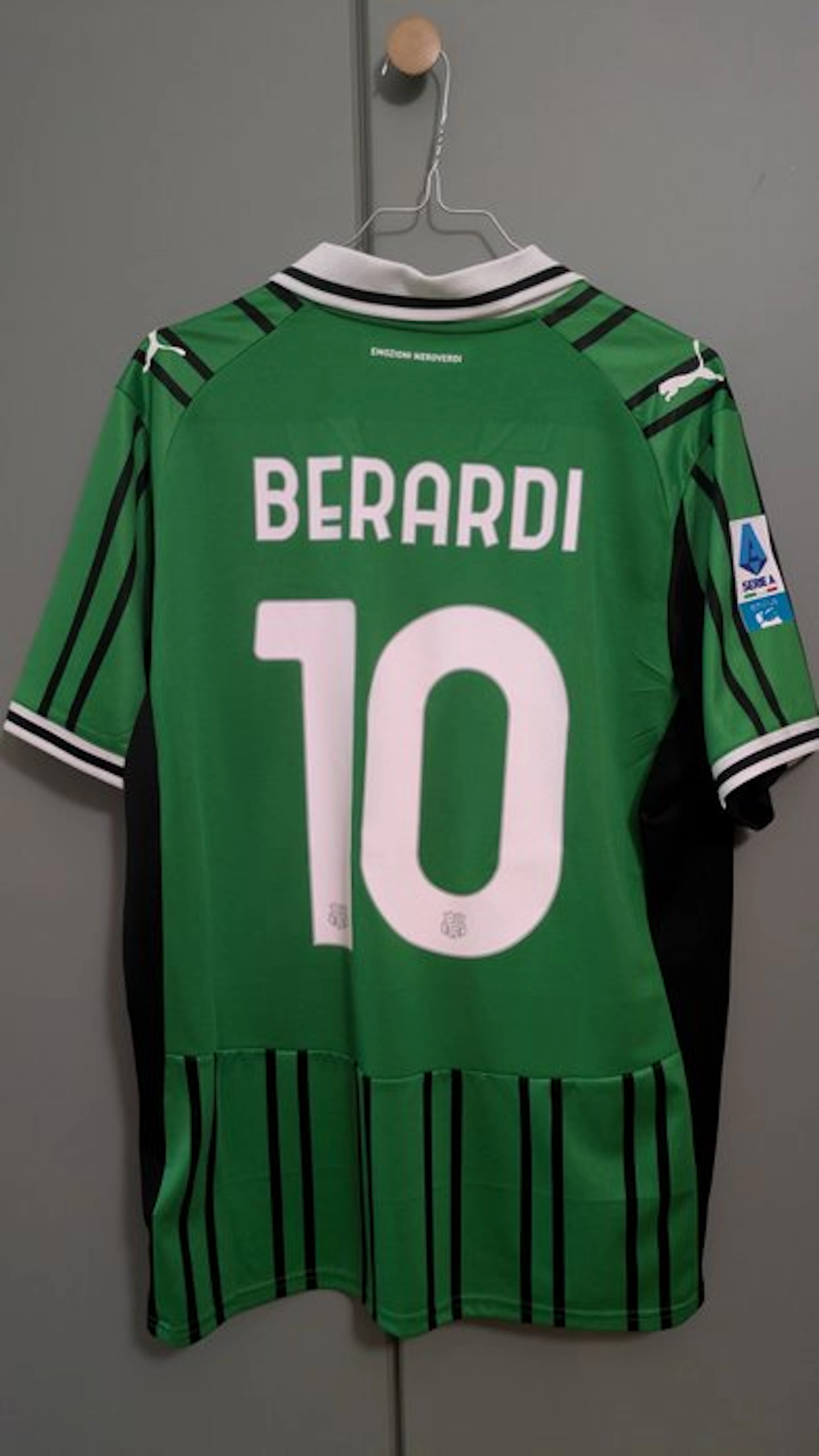 US Sassuolo - Serie A - Domenico Berardi - Jersey