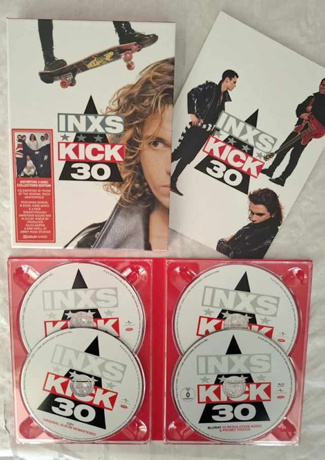 INXS - Kick: 30th Anniversary Edition (Deluxe 3-CD/Blu-ray) - CD box set - 2017