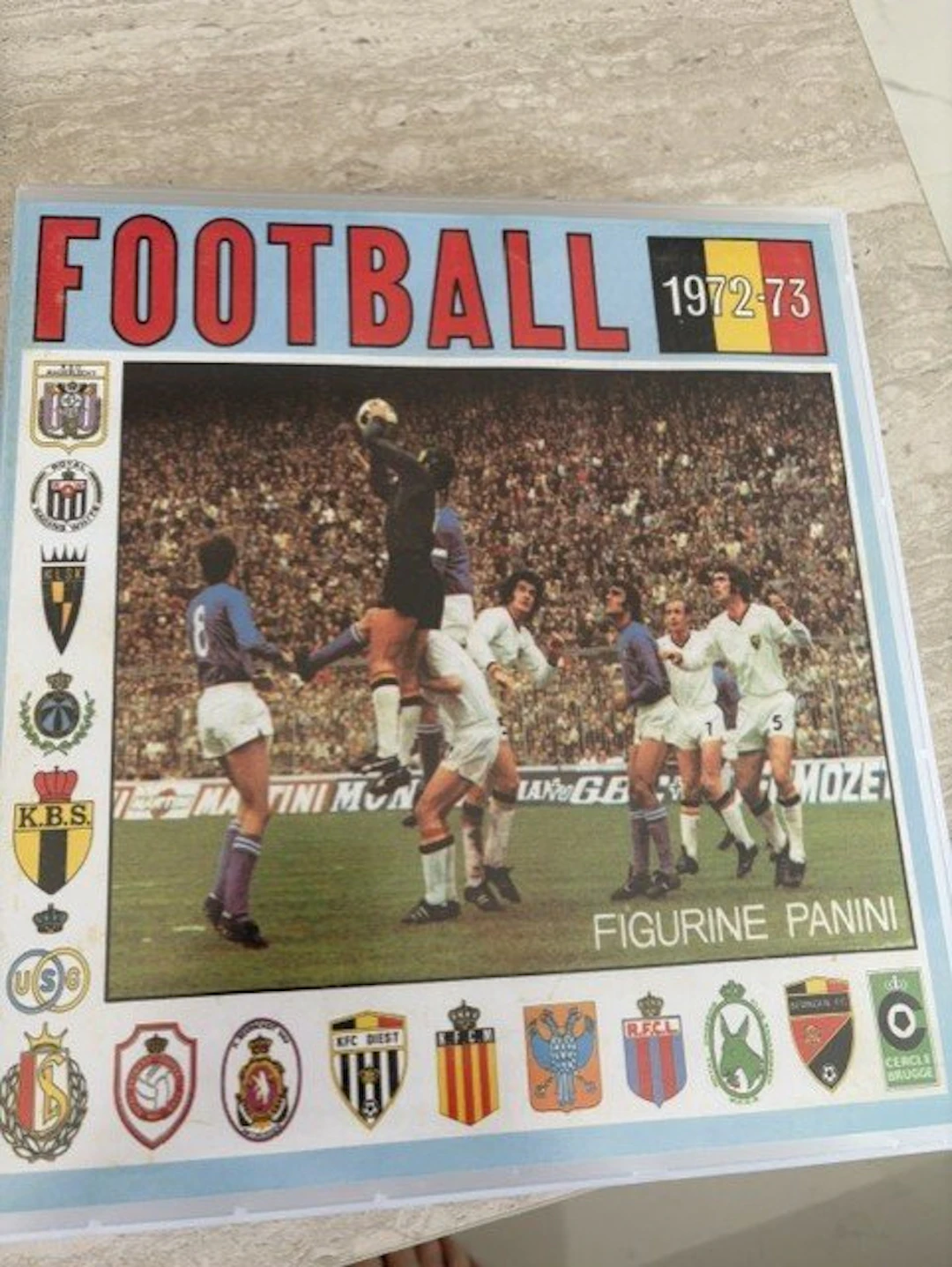1972/73 Panini Football 1972/73 Belgium Pelé