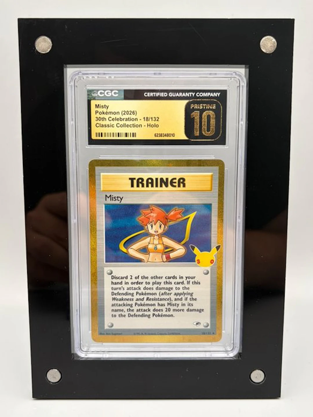 Pokémon - 1 Graded card - Misty - 30th Celebration...
