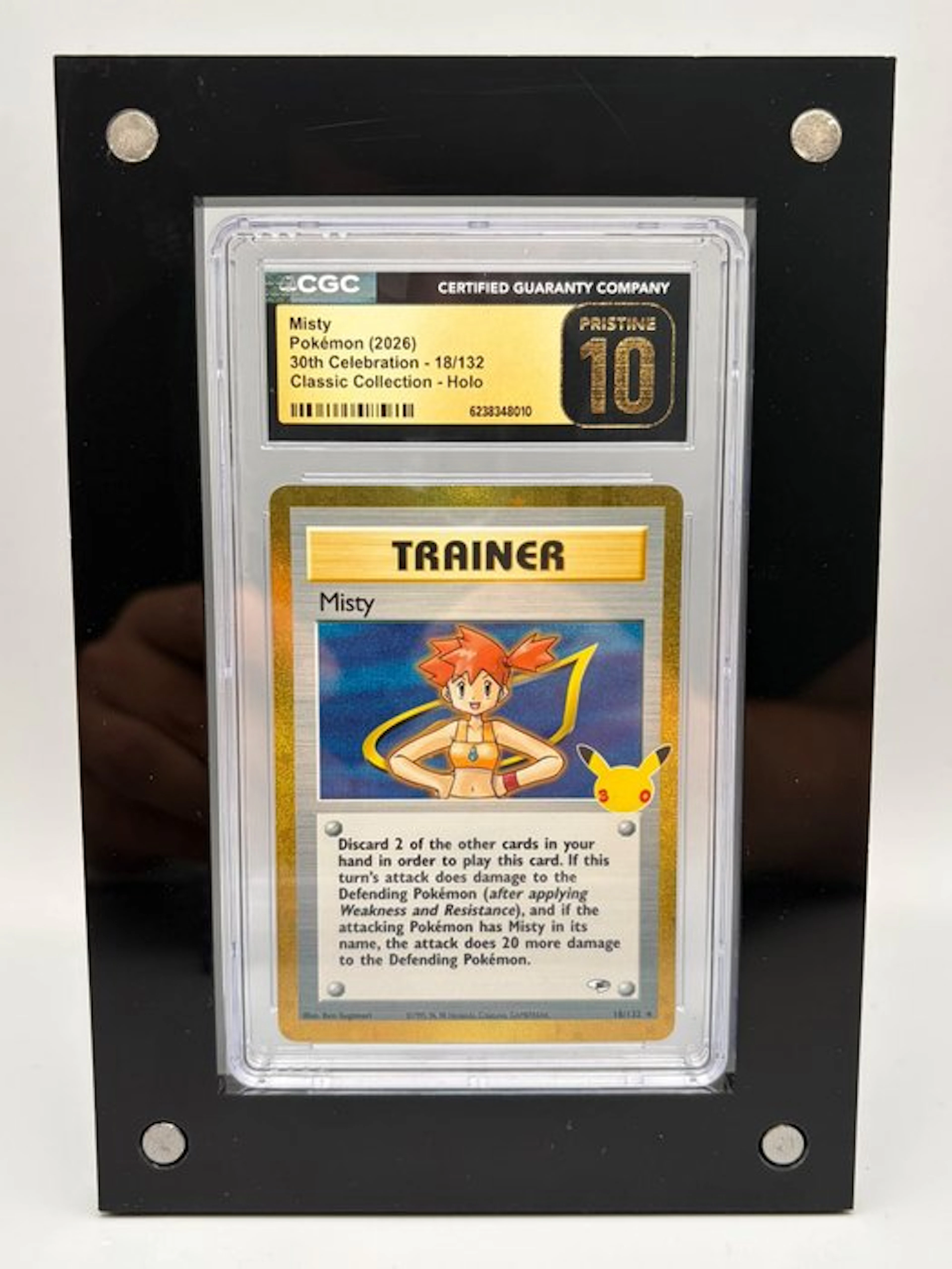 Pokémon - 1 Graded card - Misty - 30th Celebration...