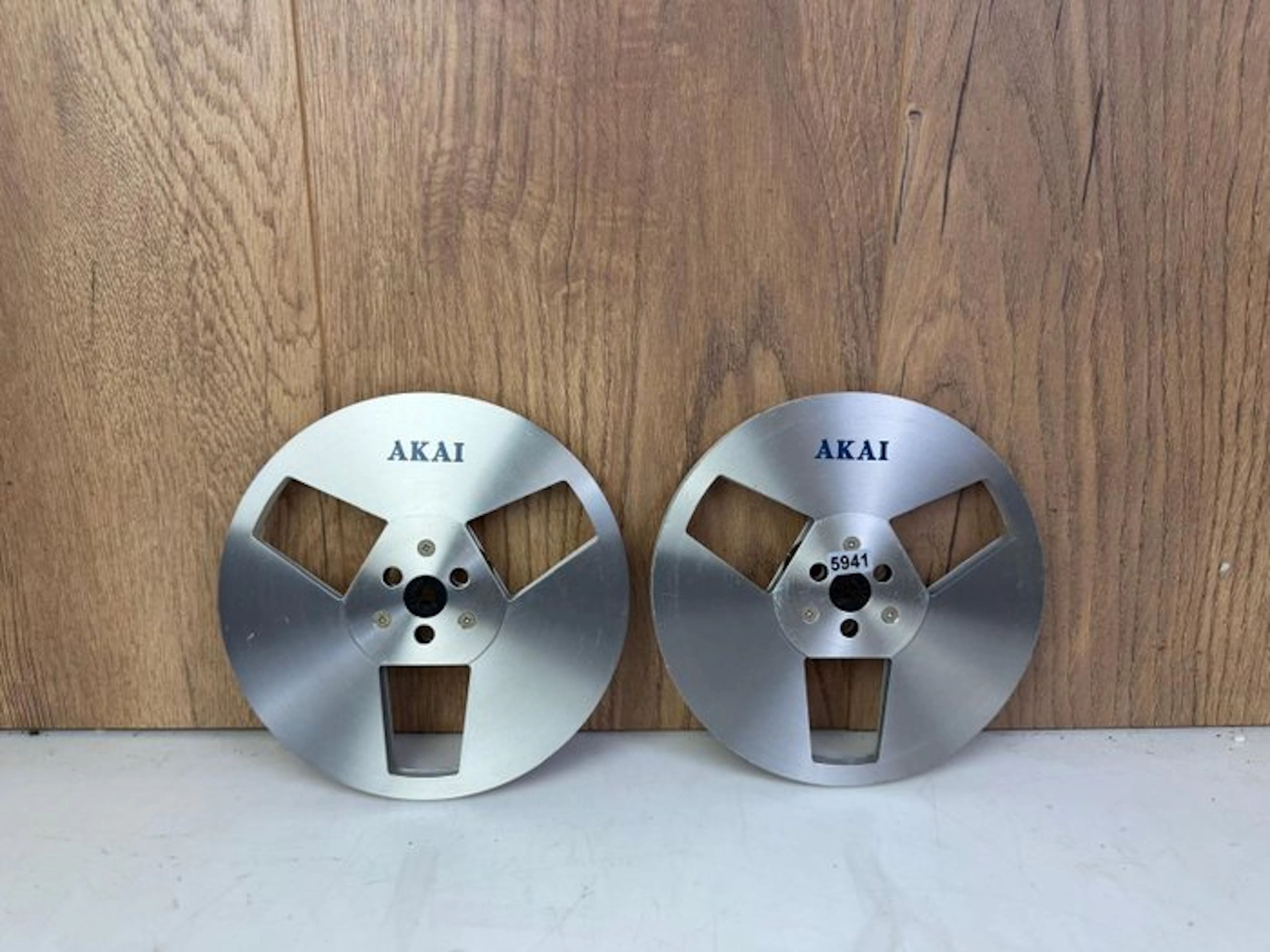 Akai - 18 CM Metal Reels Reel to reel audio