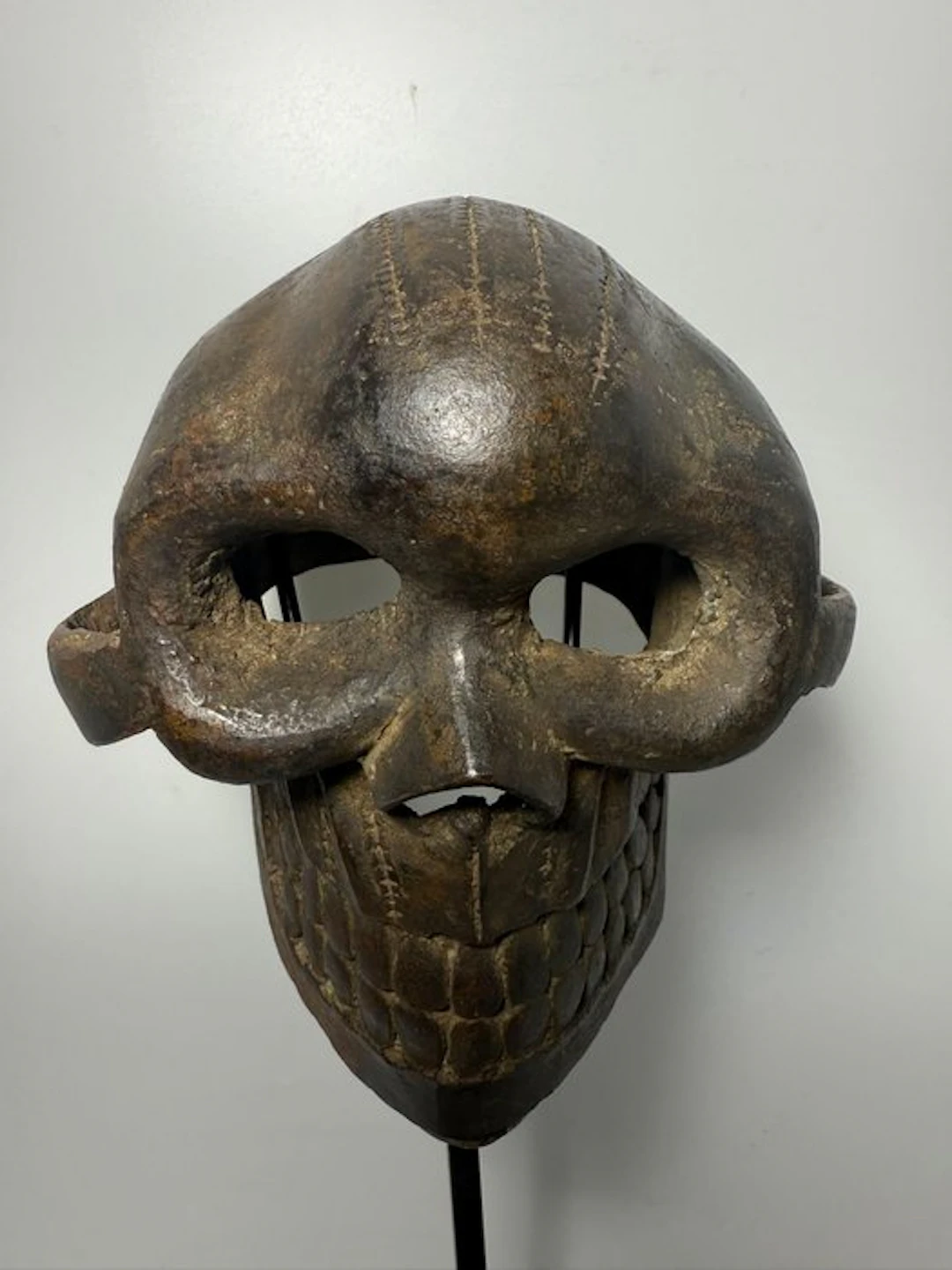 Magnificent Oba skull. - Yoruba - Nigeria (No reserve price)