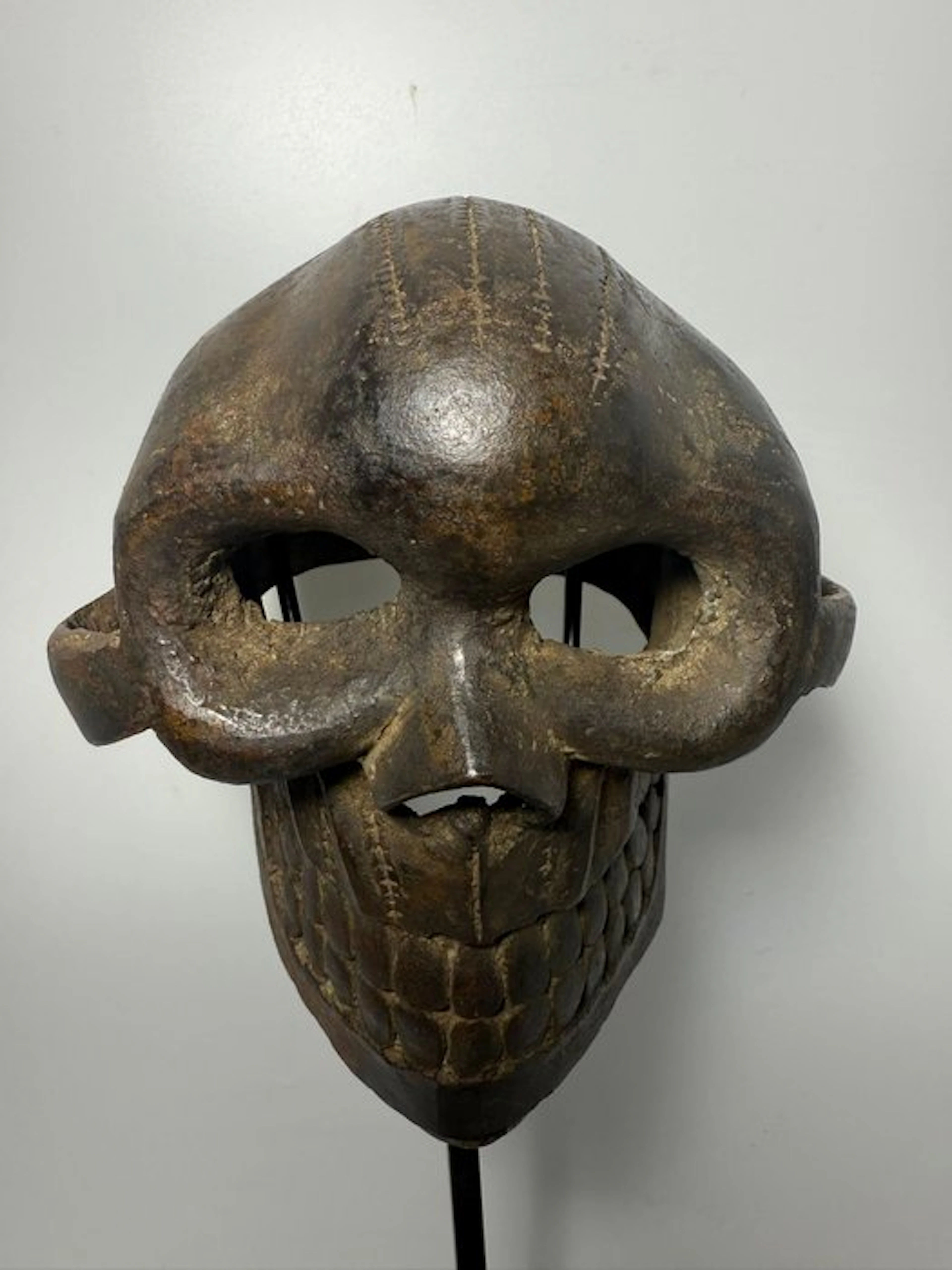 Magnificent Oba skull. - Yoruba - Nigeria (No reserve price)