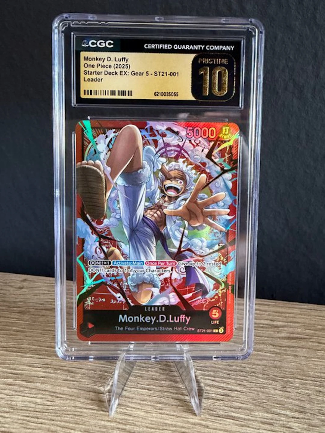 One Piece - 1 Graded card - One Piece - Monkey D