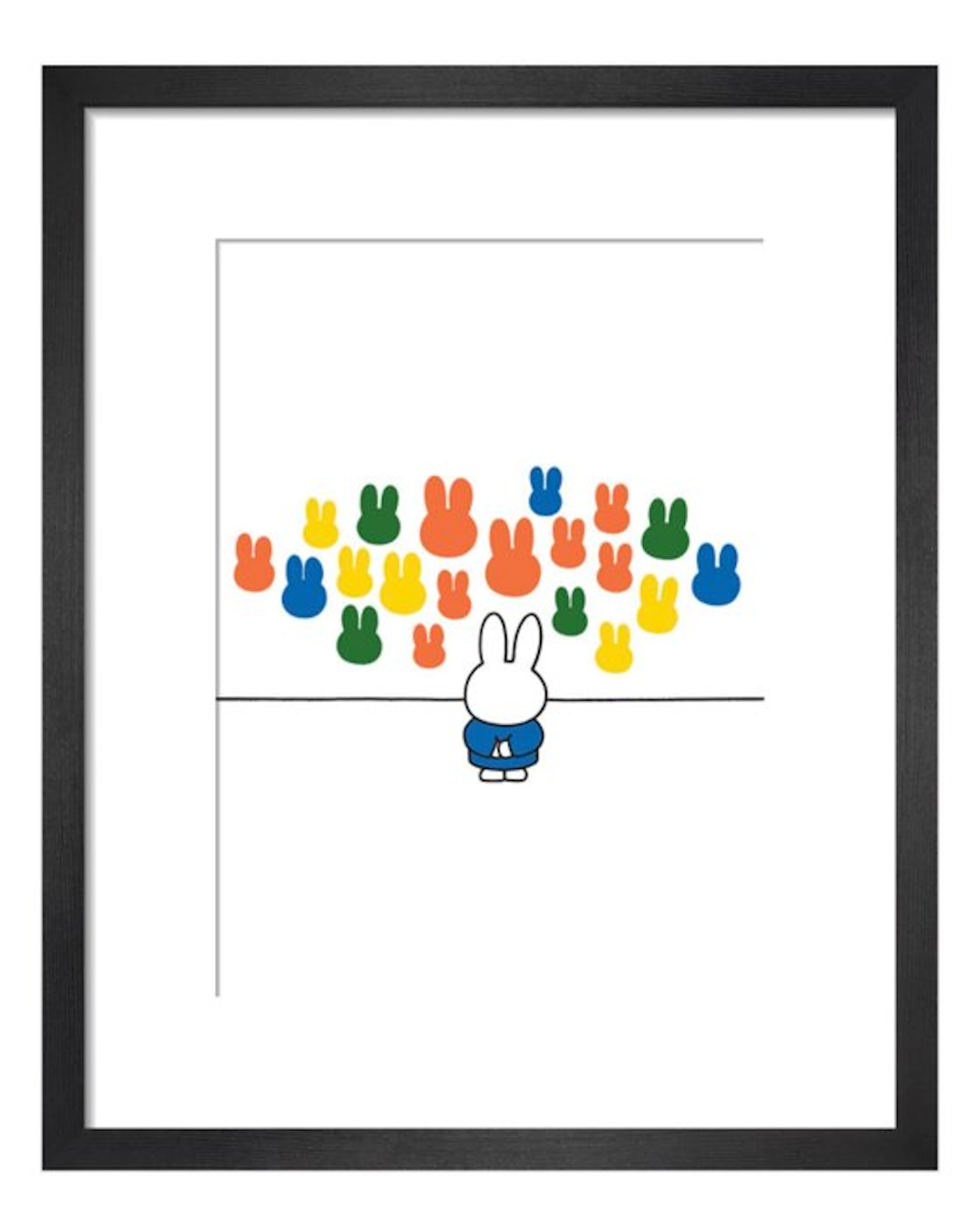 Dick Bruna - “Thoughtful Miffy”.