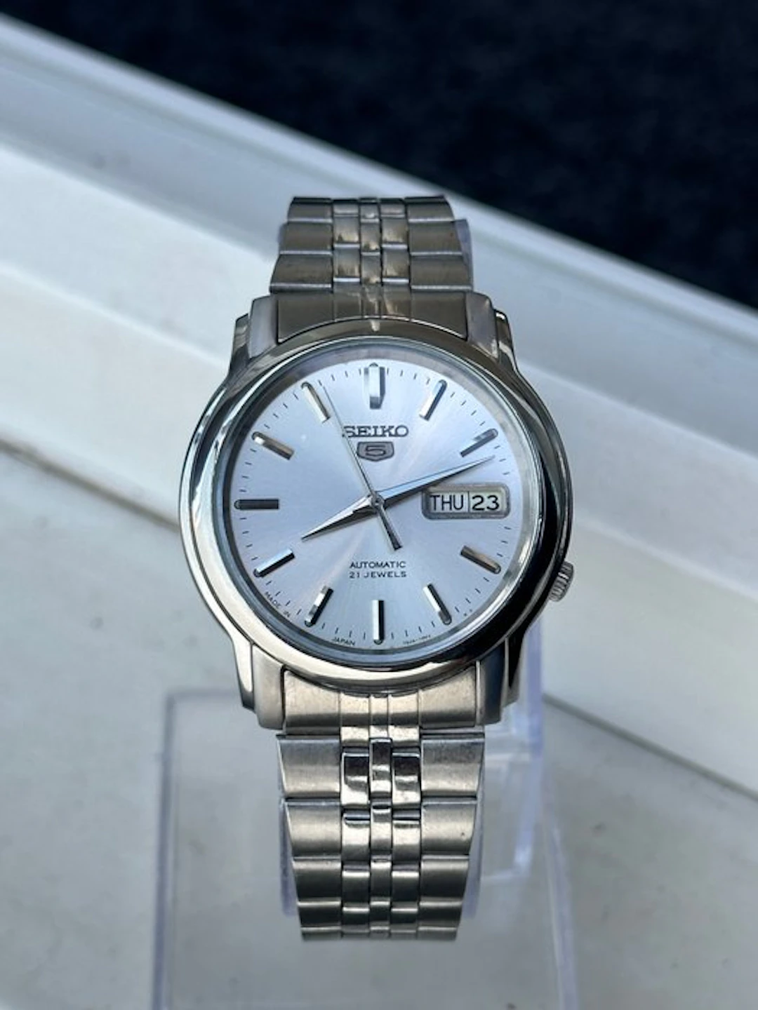 Seiko - Seiko 5 Automatic Day-Date - No reserve price...