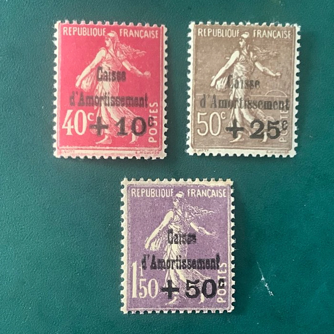 France 1930 - Caisse D’Amortiseement IV - MNH - Yvert 266/268