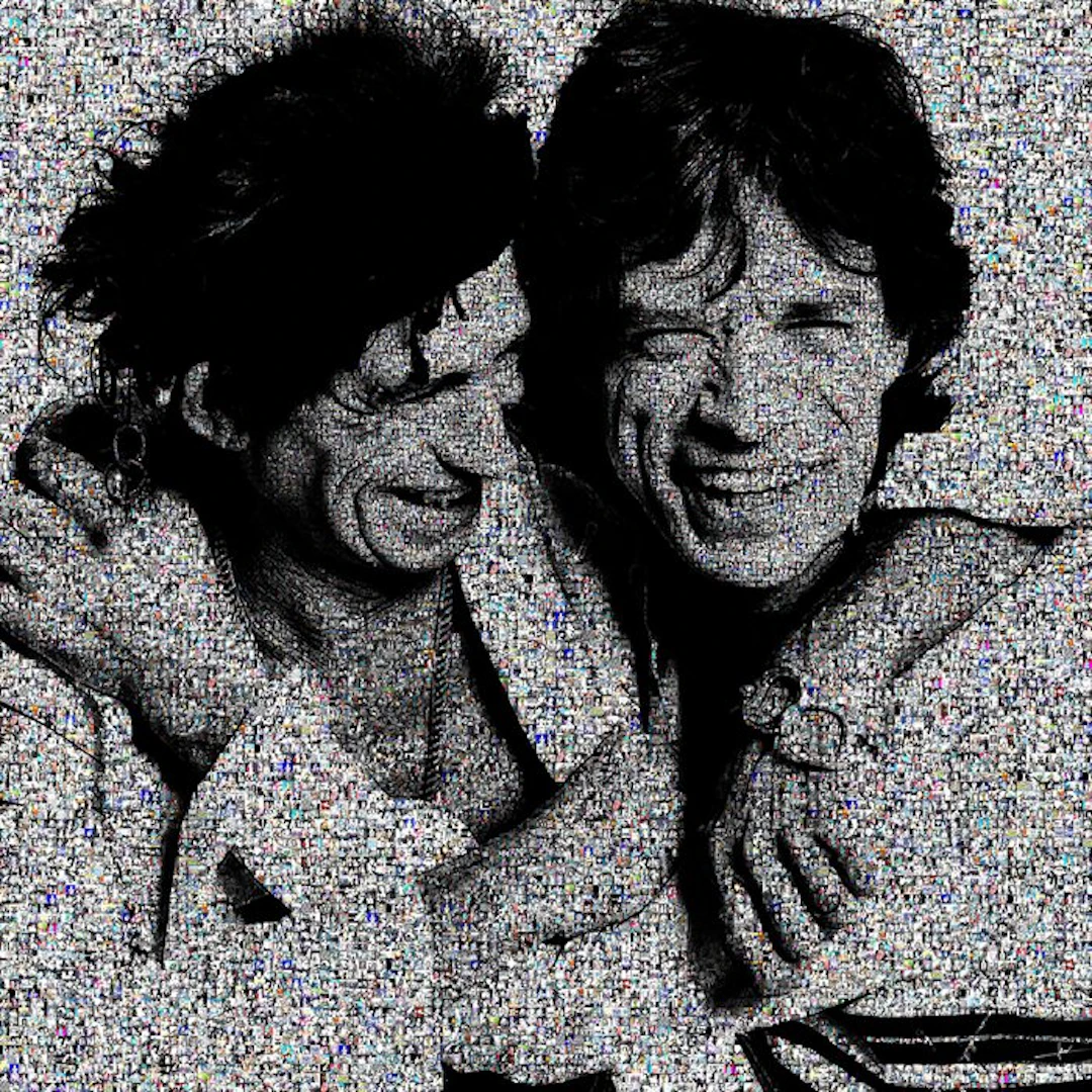 David Law - Crypto Mick & Keith 2.0 - Format XL 60x60