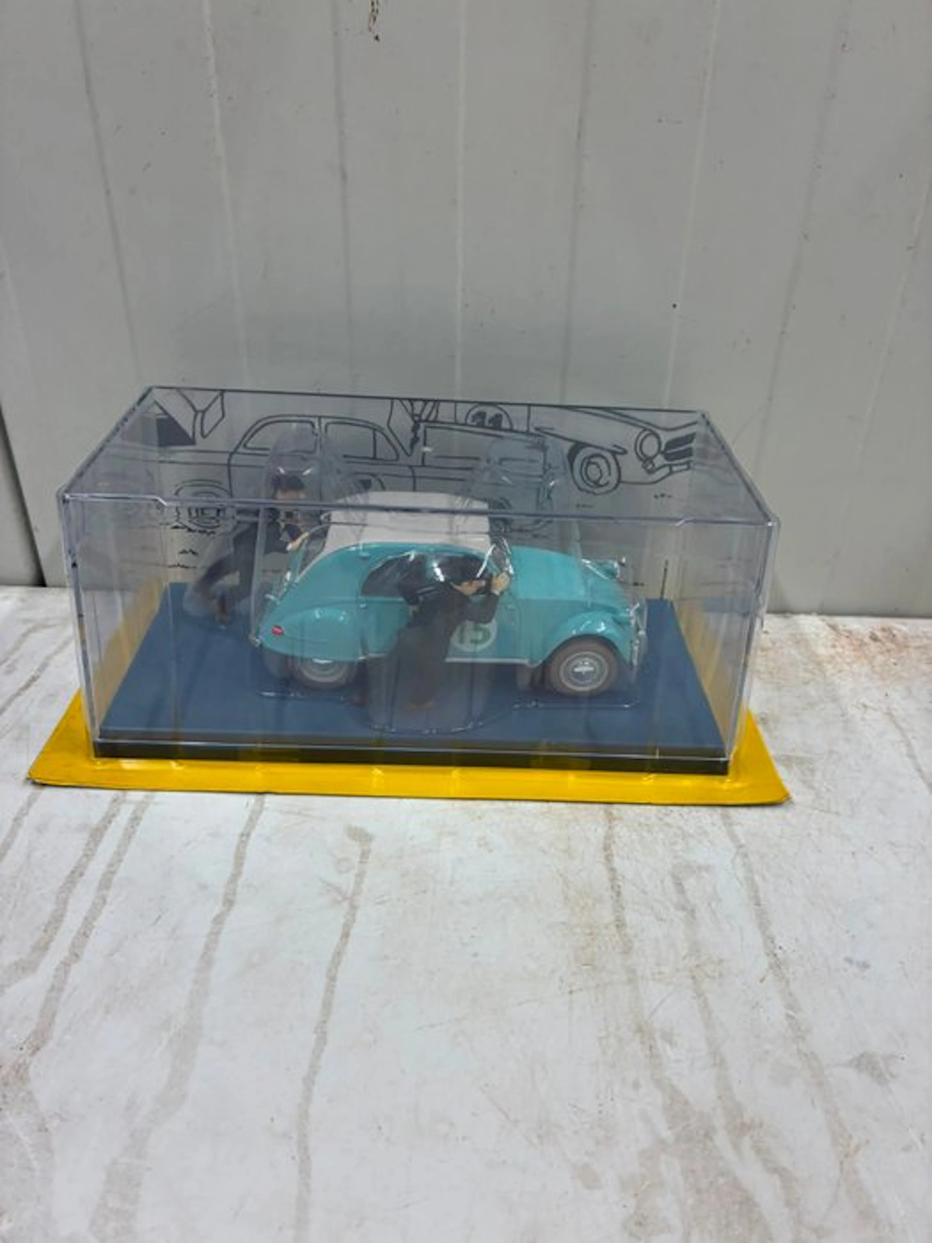 collection Hachette 1/24 - Model car - N°54 - La 2 CV du...