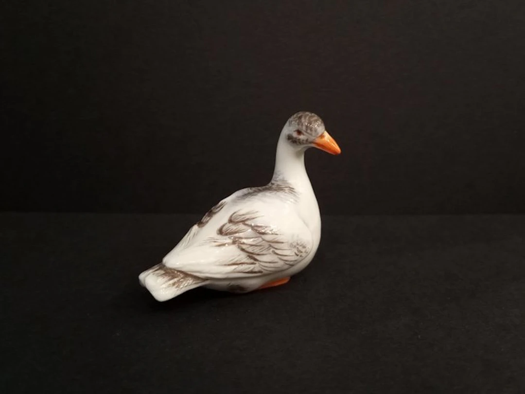 Meissen - Statuette, Papera - 4 cm - Porcelain - 1950