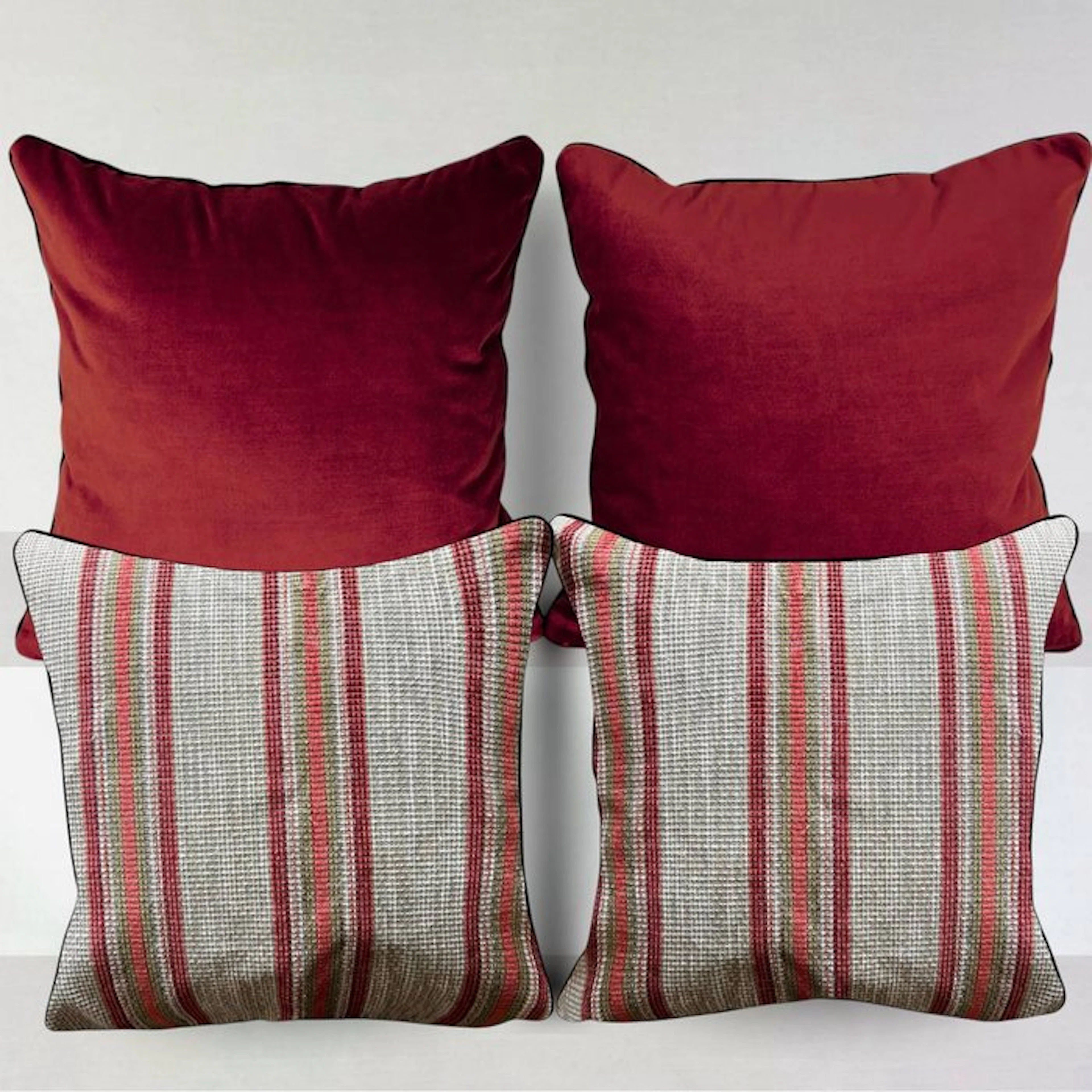 COLEFAX AND FOWLER -New set- Two cushions in a set of four - Cushion