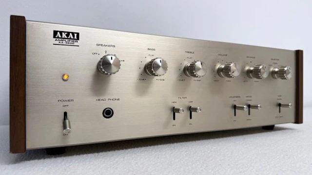 Akai - AA-5200 -serviced- Solid state integrated amplifier