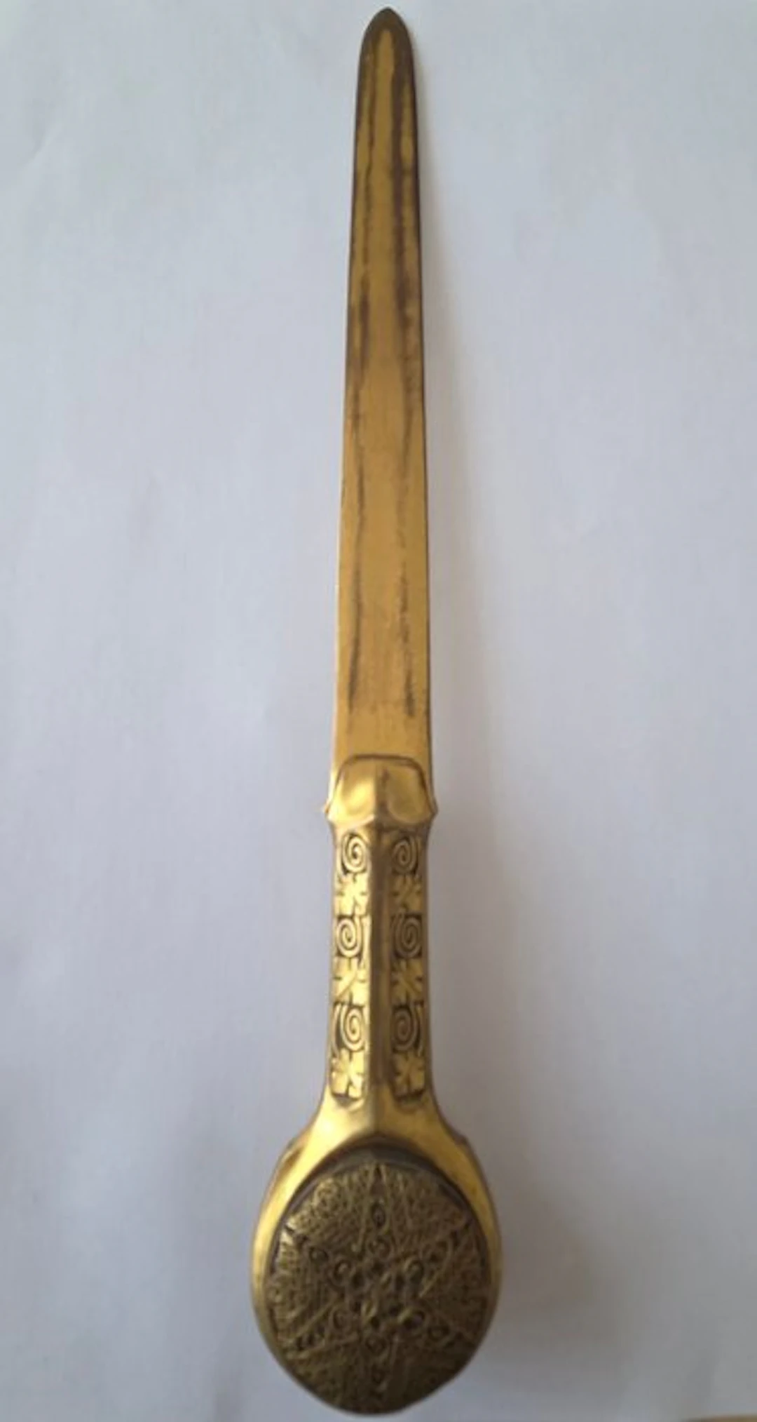Desk set - Letter opener, Letter opener - Brass, Brass