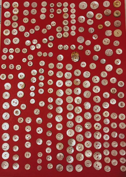 Themed collection - Collection of buttons from the late 1800s to early ...
