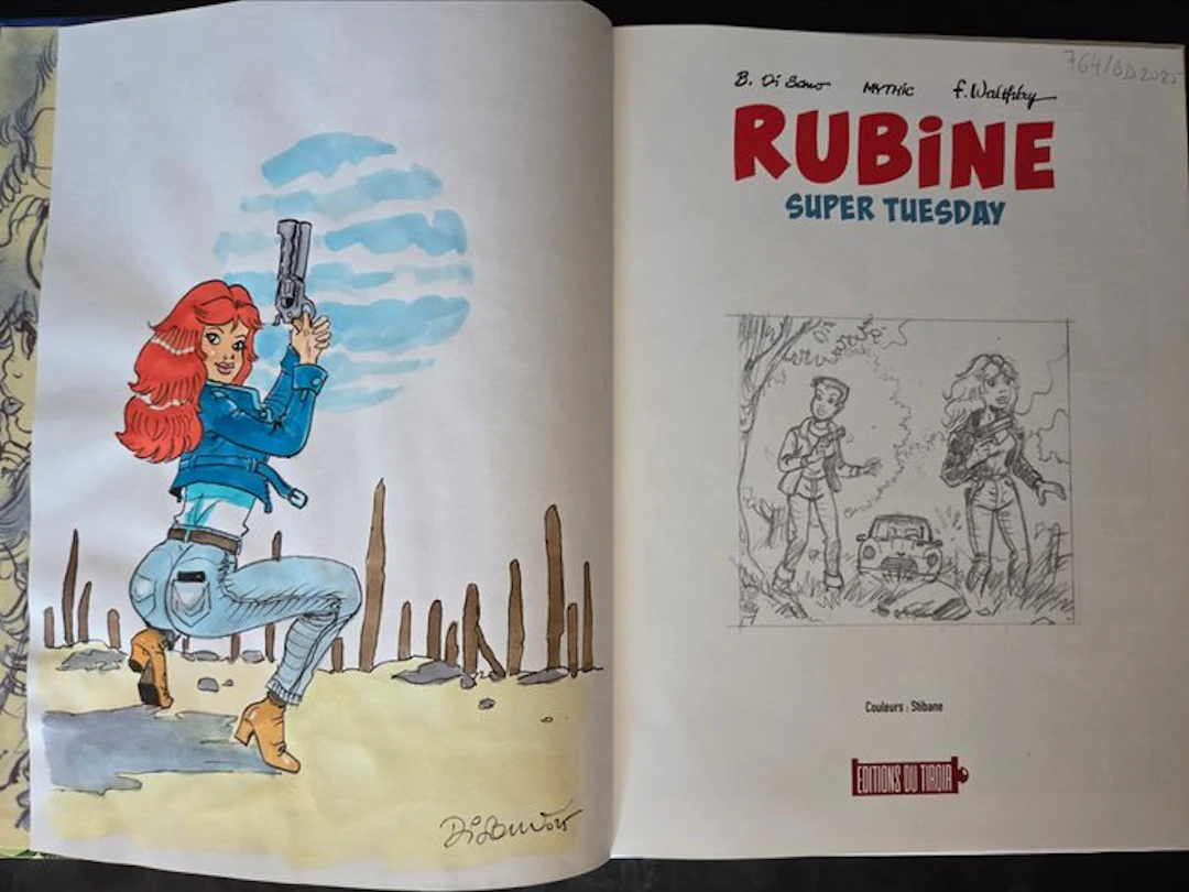 Rubine T16 + dédicace - C - 1 Album - First edition - 2025
