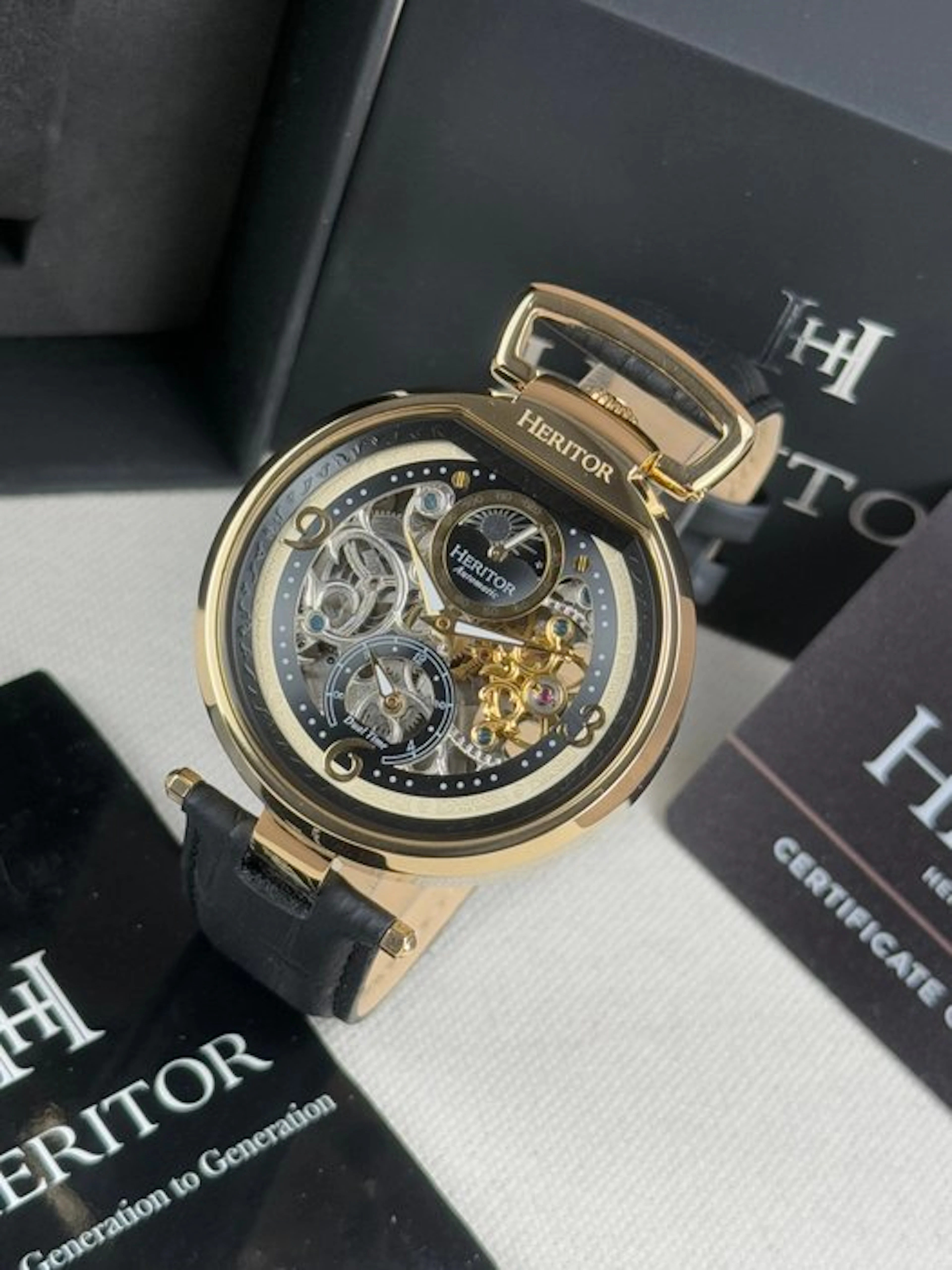 Heritor - Heritor Automatic Lincoln - Dual Time - No...