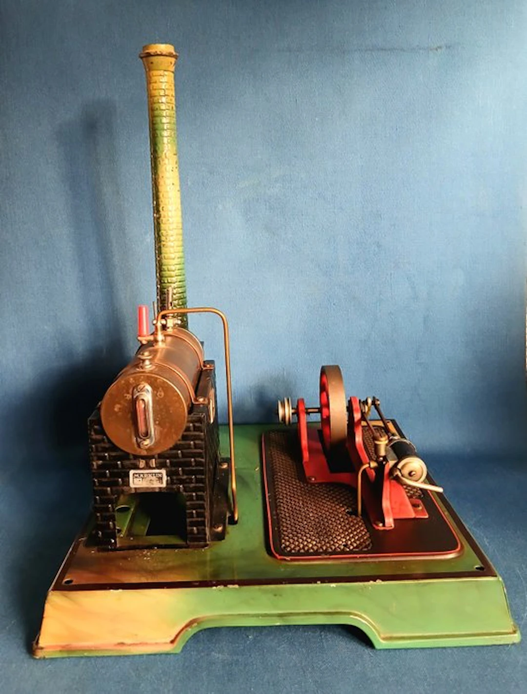 Steam engine - Märklin, Made in Germany - Feinblech & Messing - 1930-1940