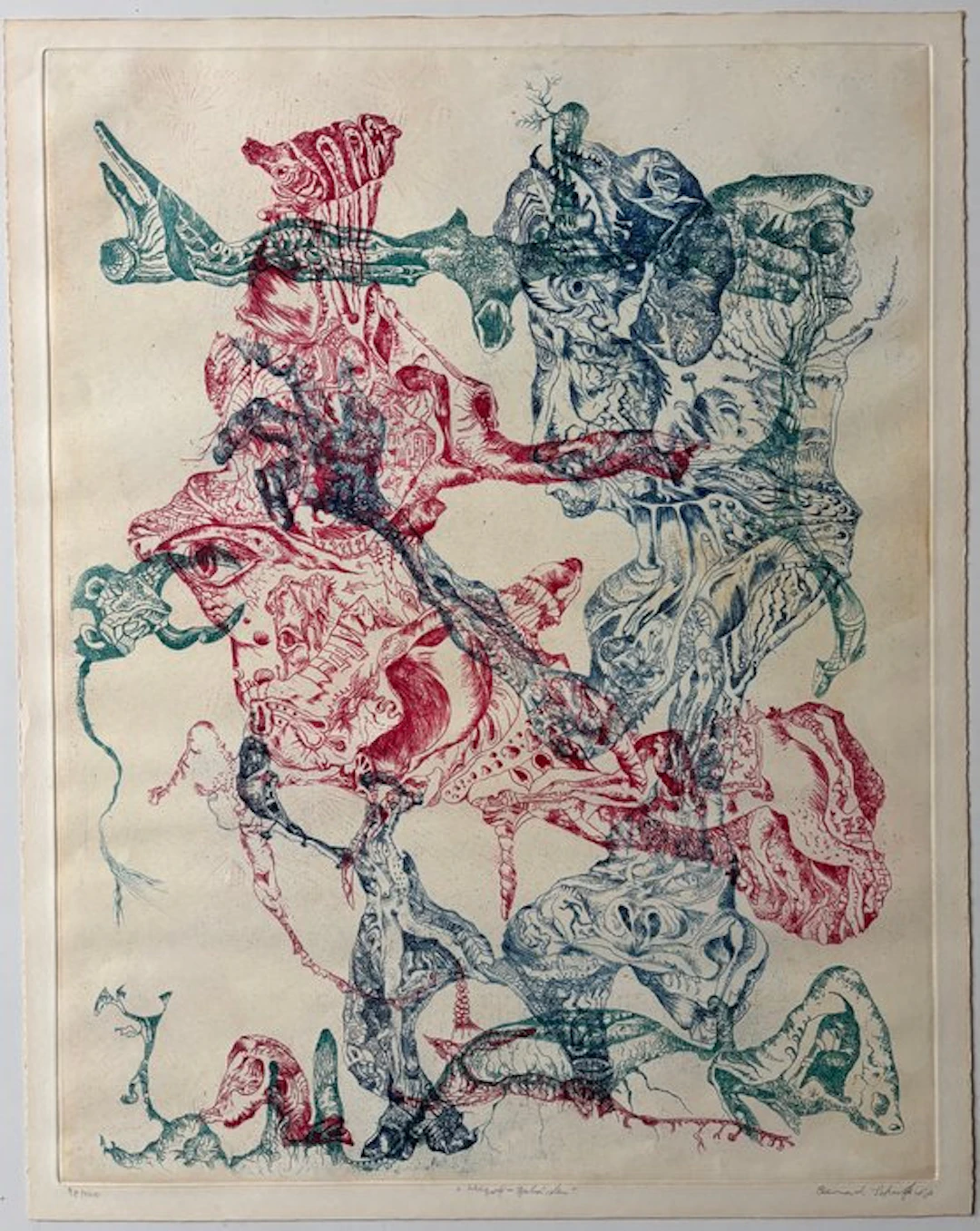 Bernhard Schultze (1915-2005) - Migof - Gebärden