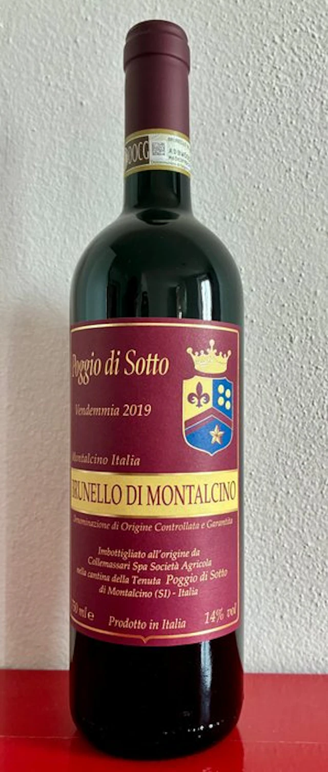 2019 Poggio di Sotto - Brunello di Montalcino - 1 Bottle (0.75L)