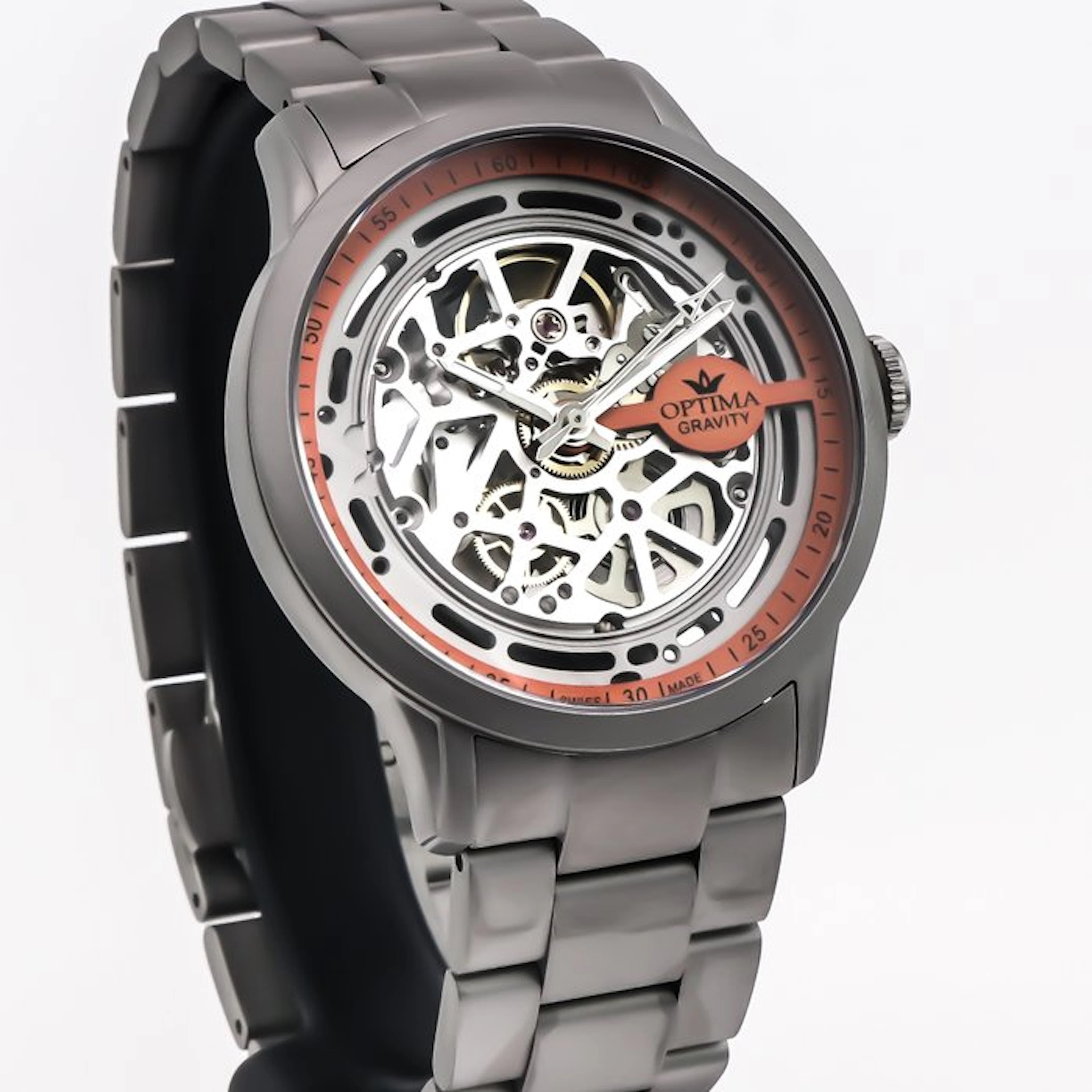 Optima - SKELETON MODEL Gravity Swiss automatic...