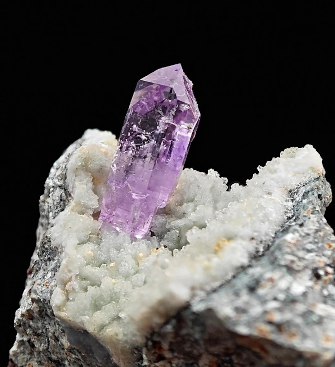 Purple amethyst aesthetic with spectrum and chalcedony...