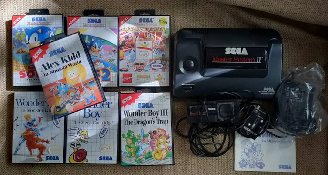 Sega - Master System II - Sega Master System II mit...