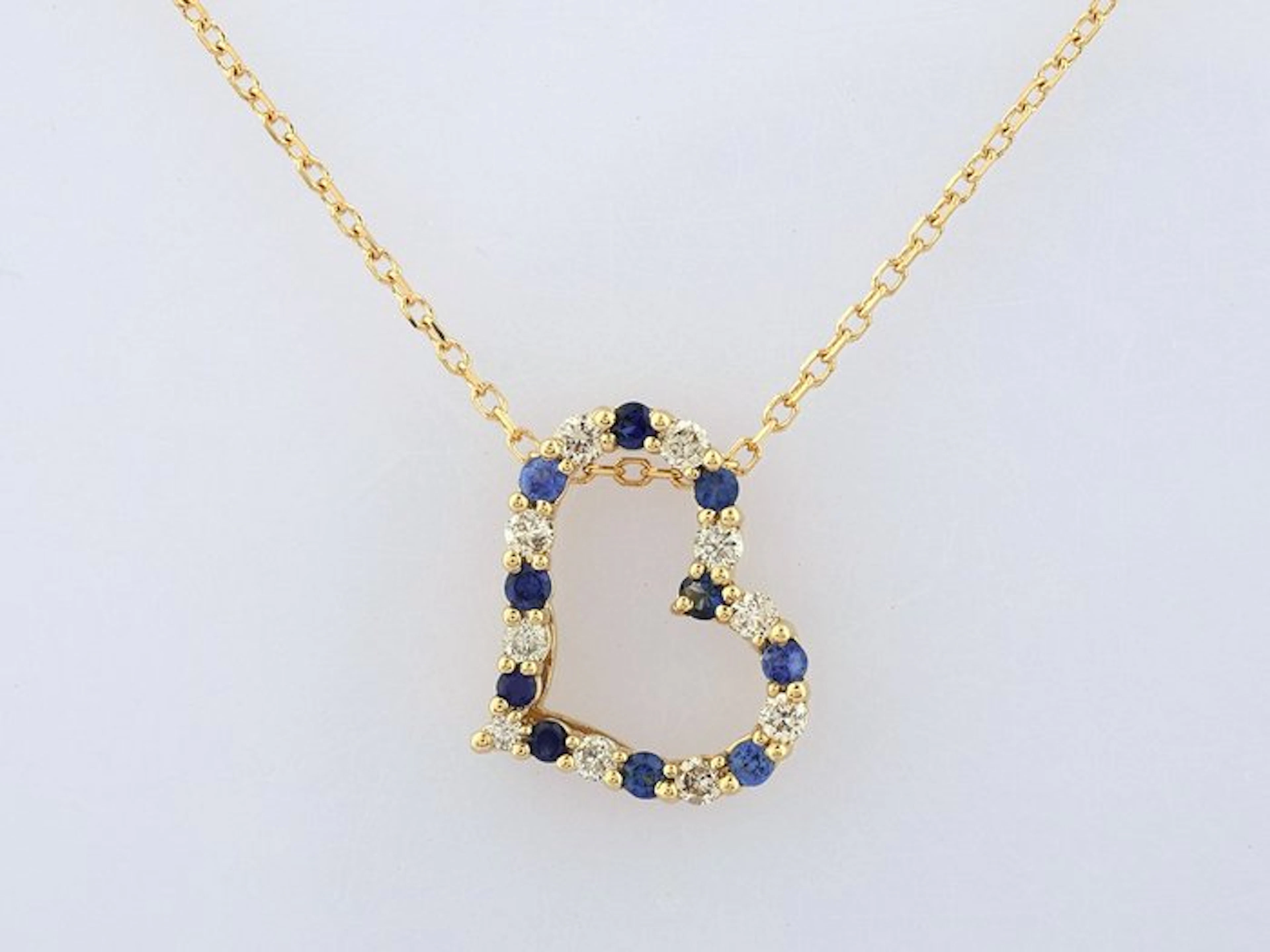 No reserve price - Necklace with pendant - 14 kt