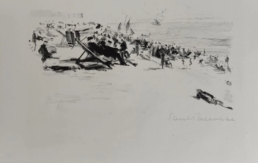 Paul Paeschke (1875–1943) - Am Strand