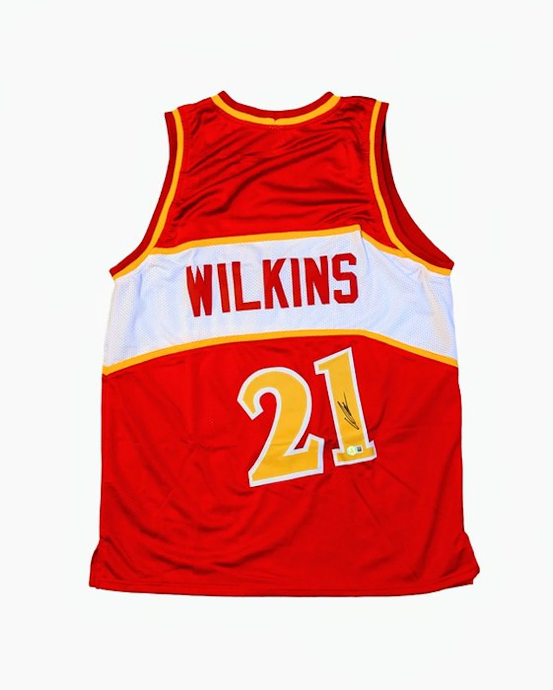 NBA - Dominique Wilkins - Custom Basketball Jersey...